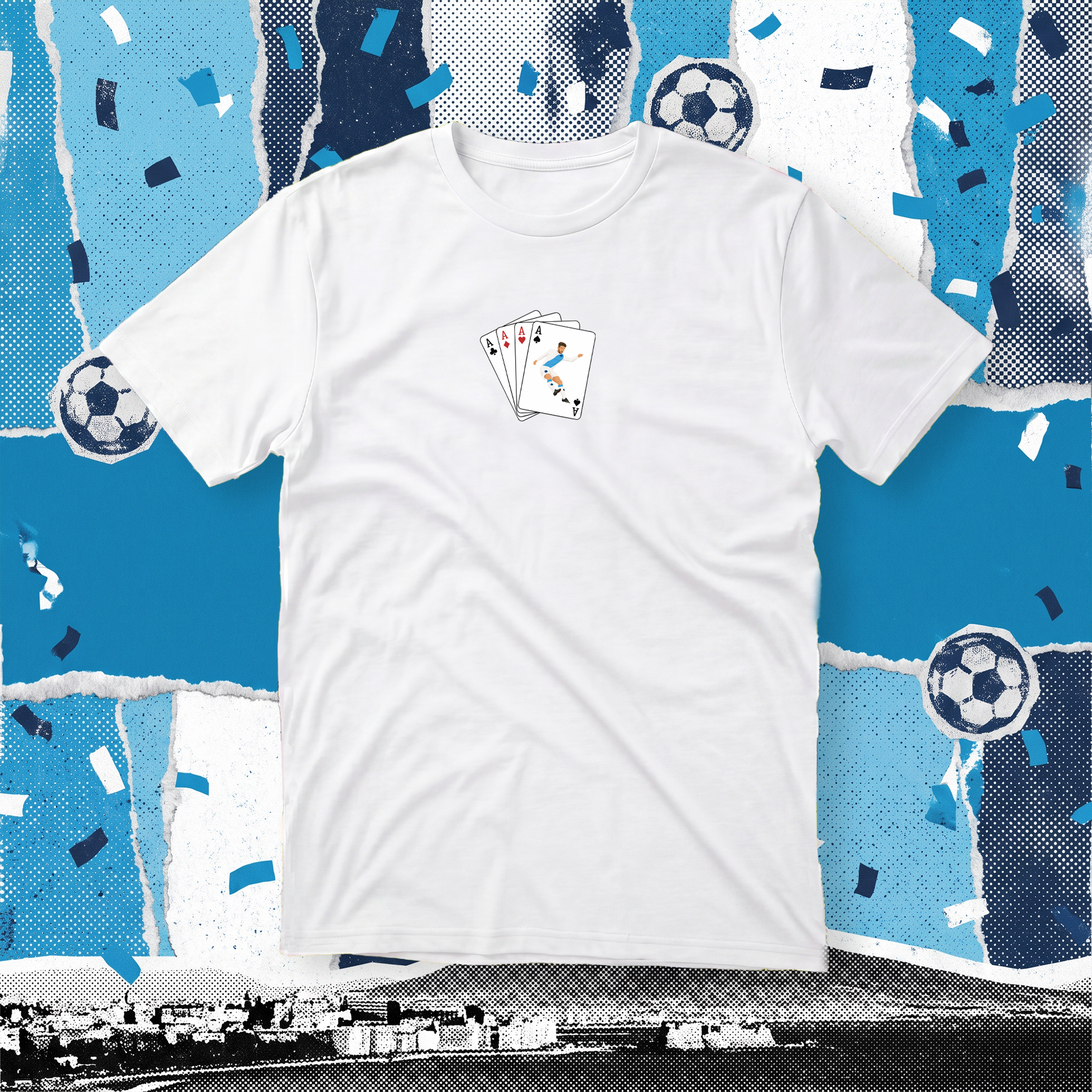 T-shirt POKER DI MERTENS