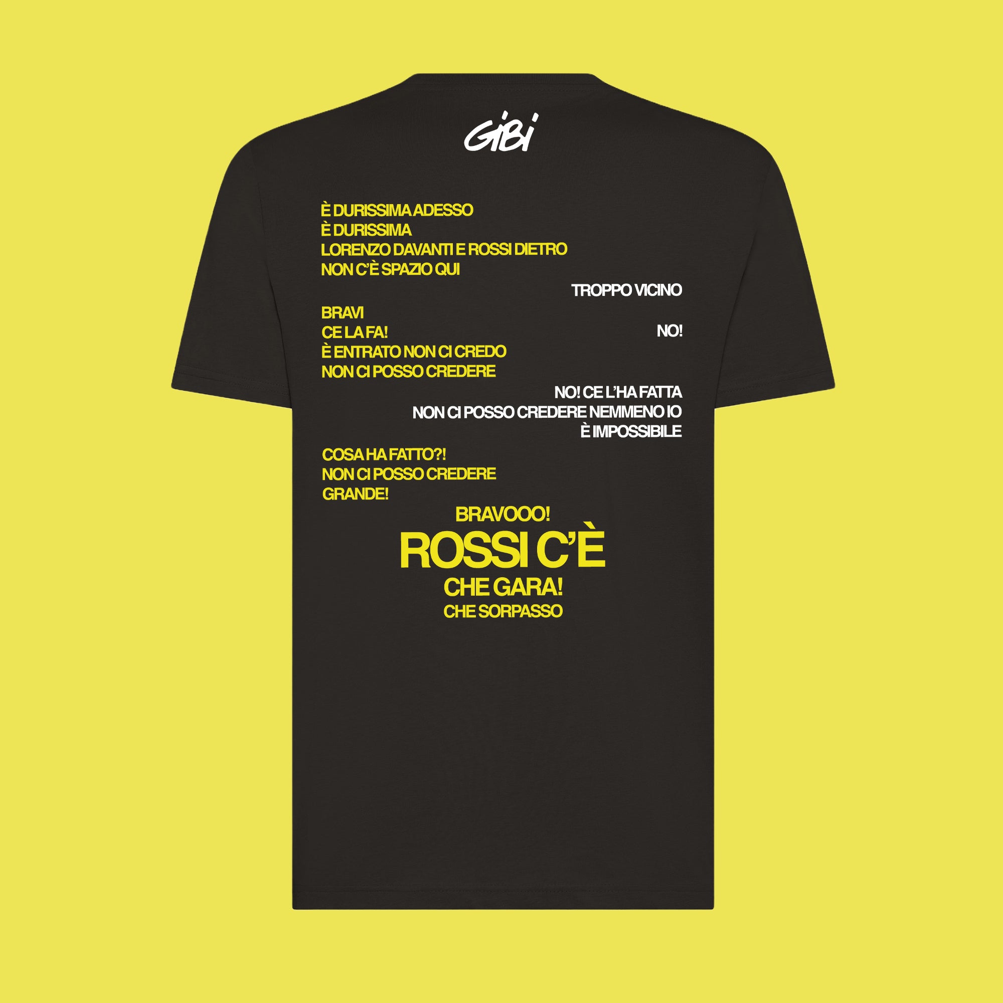 T-shirt ROSSI EST LÀ