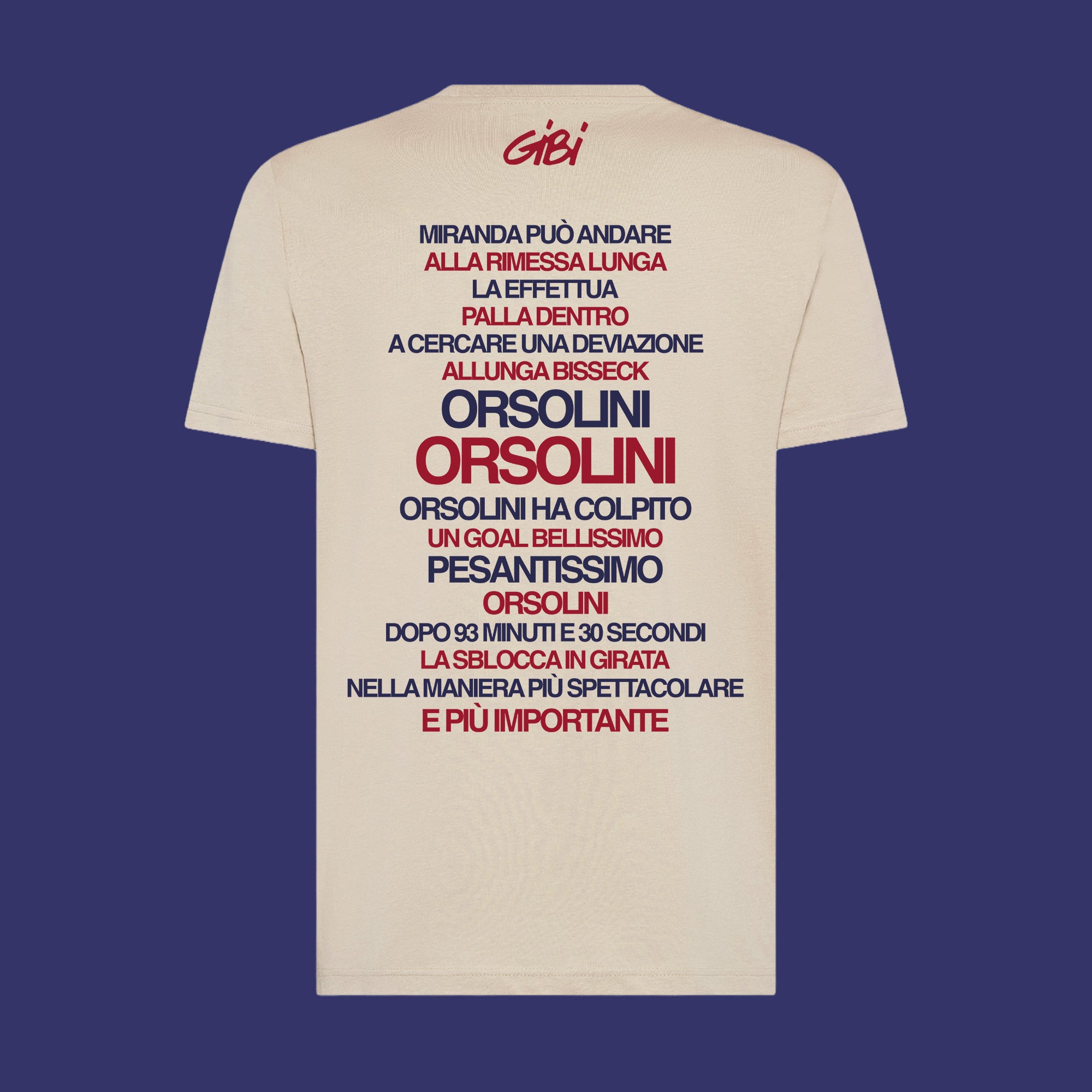 T-Shirt ORSONALDO - Gibi