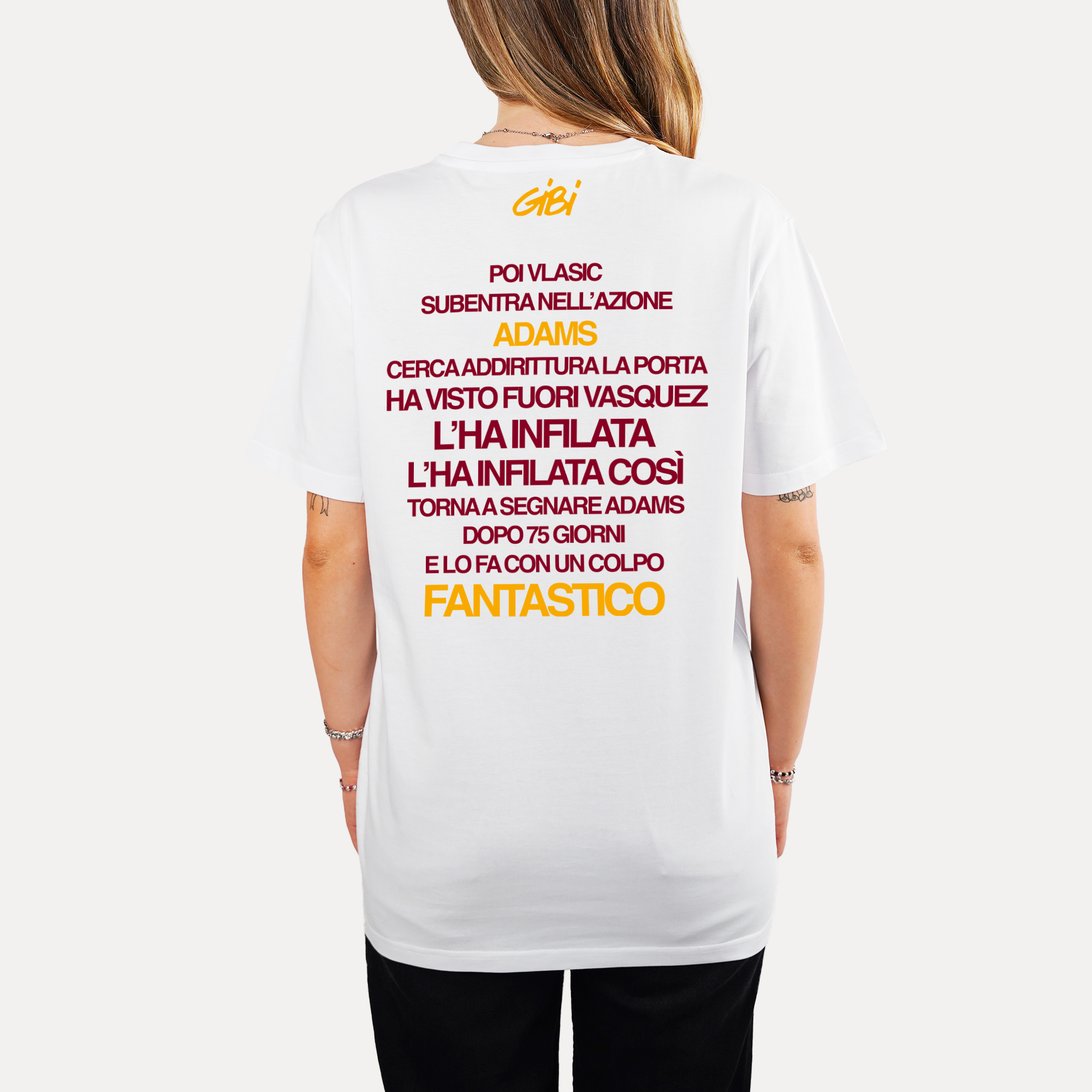 T-Shirt L'HA INFILATA ADAMS - Gibi