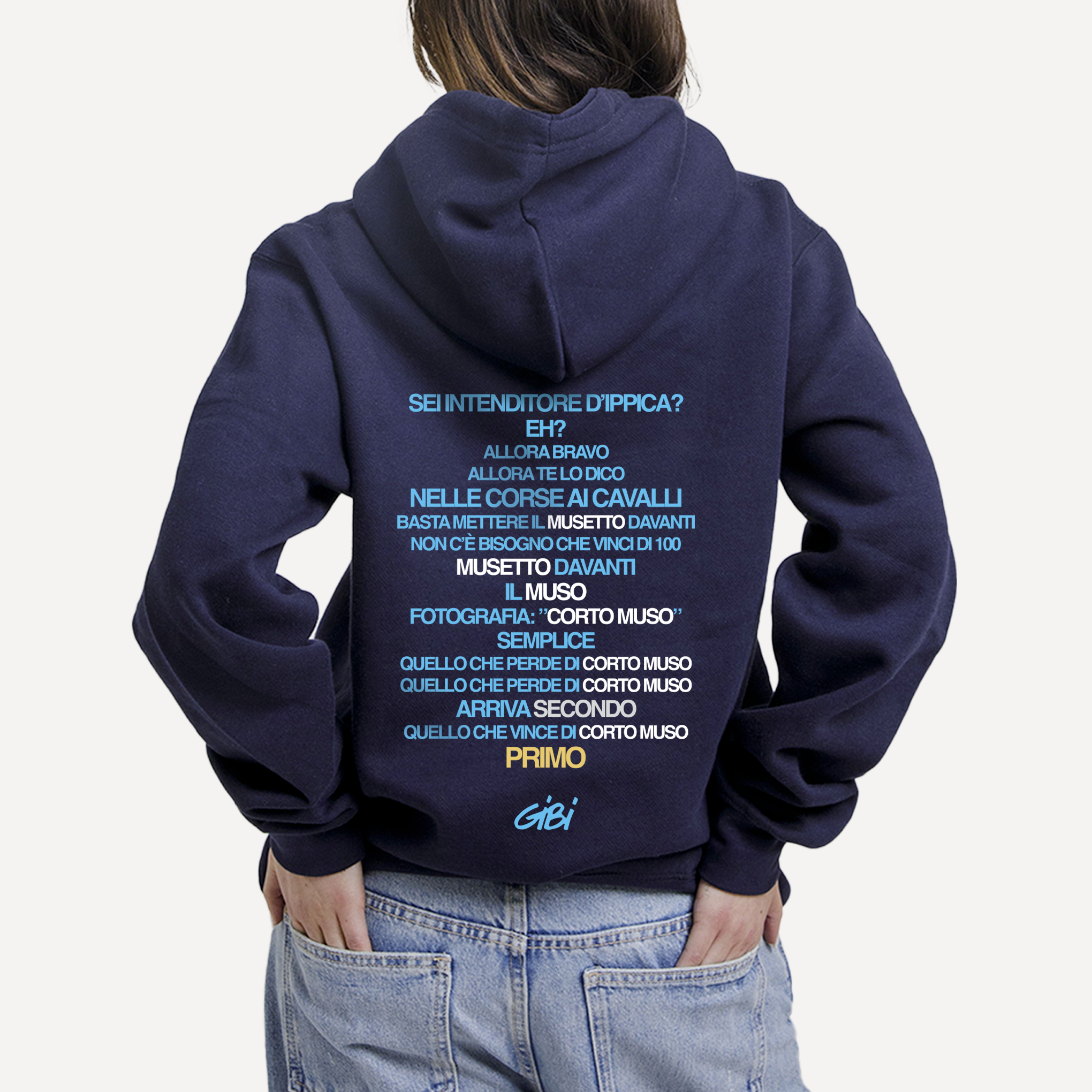 Hoodie CORTO MUSO - Gibi