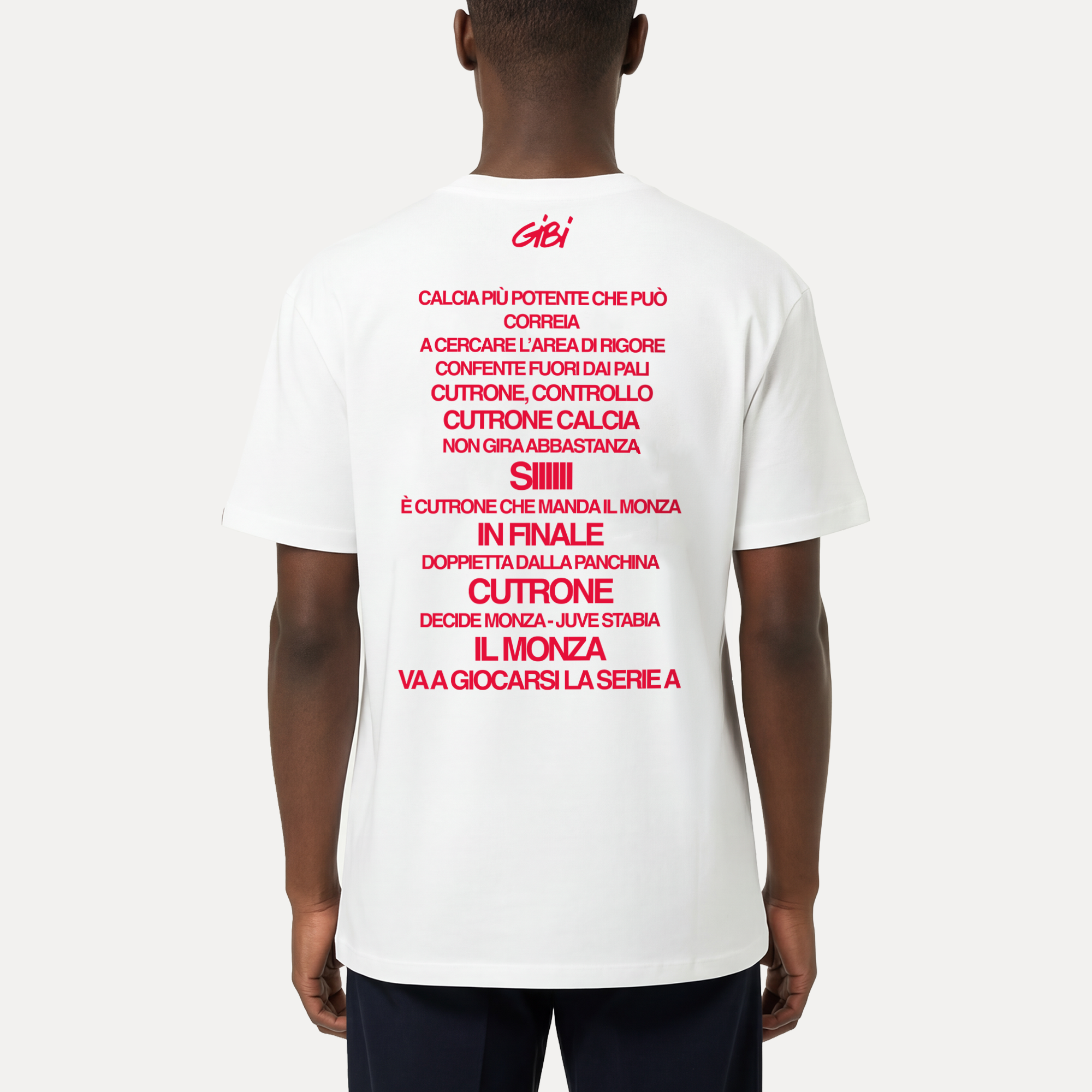 Maglietta Gibi Merch DOPPIETTA DALLA PANCHINA, t-shirt con grafica sportiva e dettagli colorati, vestibilità comoda e stile casual