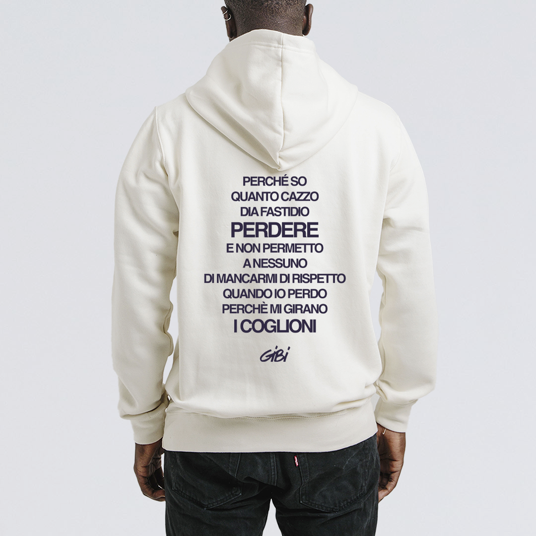 Hoodie PERCHÉ MI GIRANO I COGLIONI - Gibi