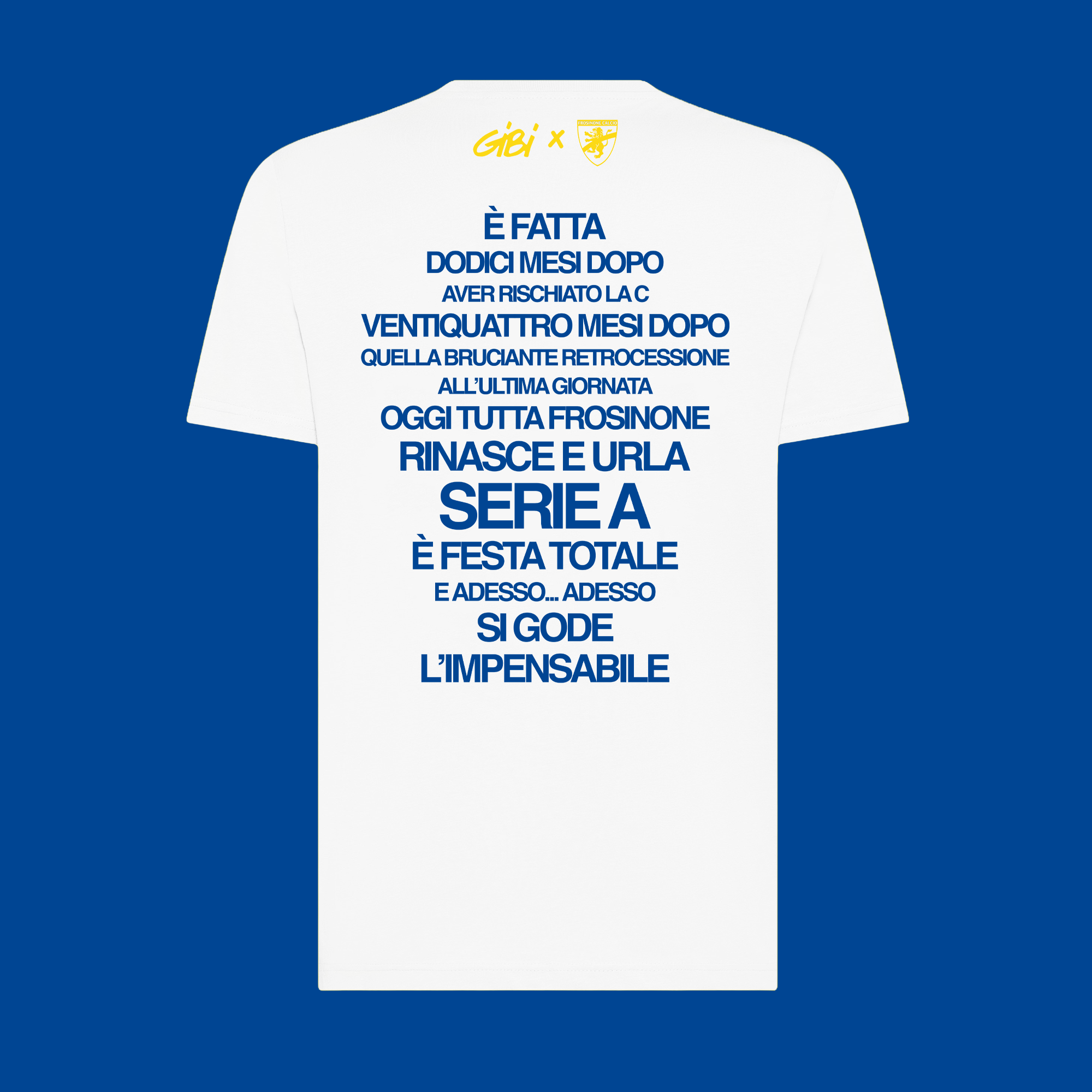 T-shirt RIN4SCITA FROSINONE