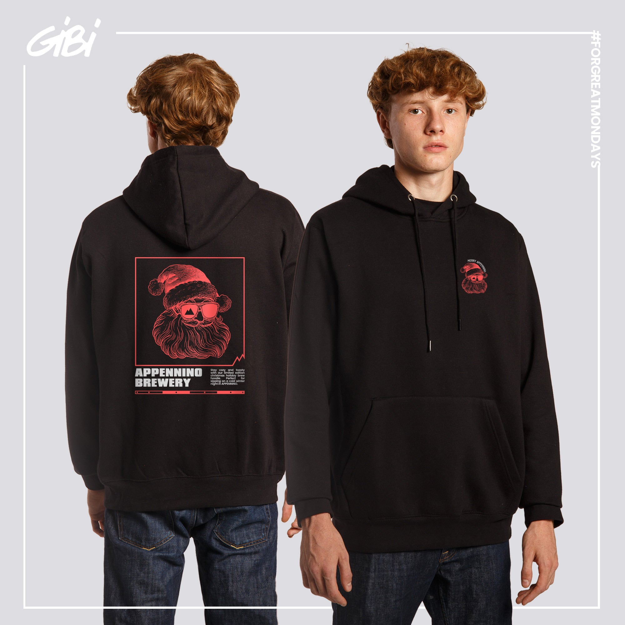 Hoodie Merry Appennino - Gibi