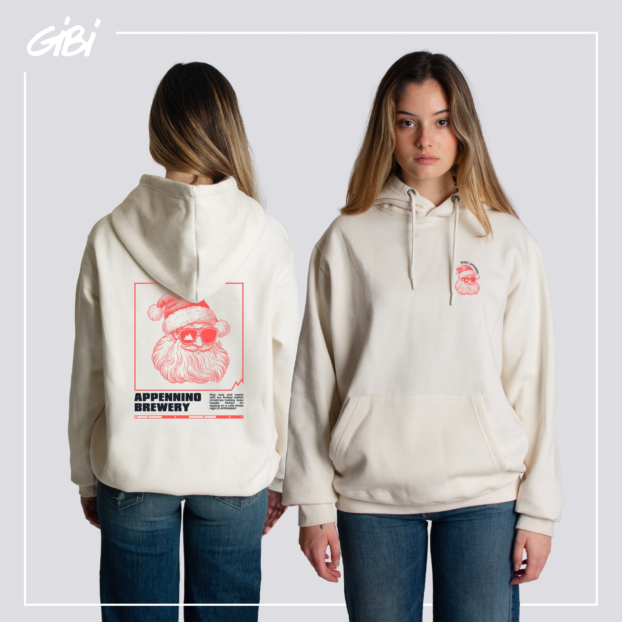 Hoodie Merry Appennino - Gibi