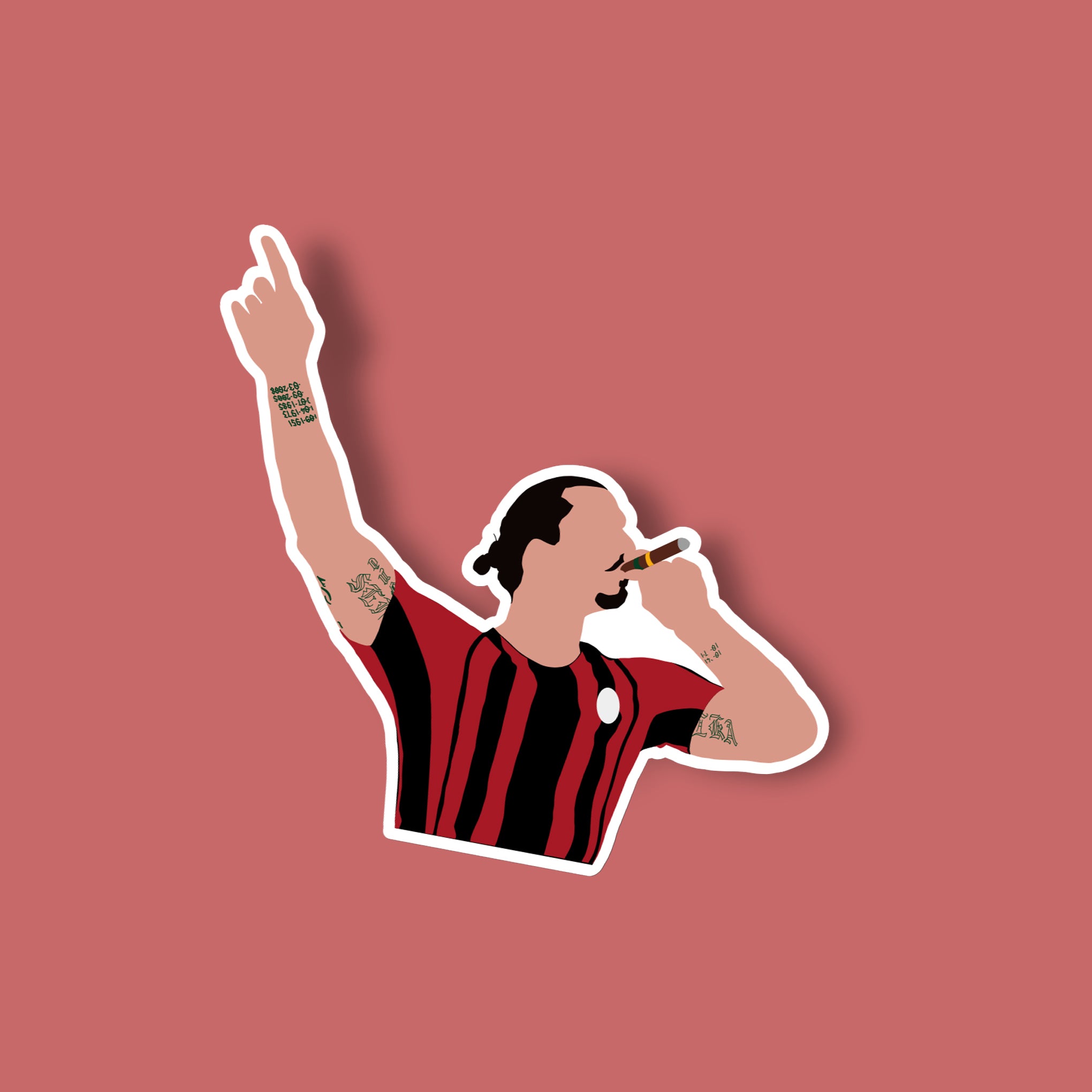 Sticker ITALIA É MILAN - Gibi
