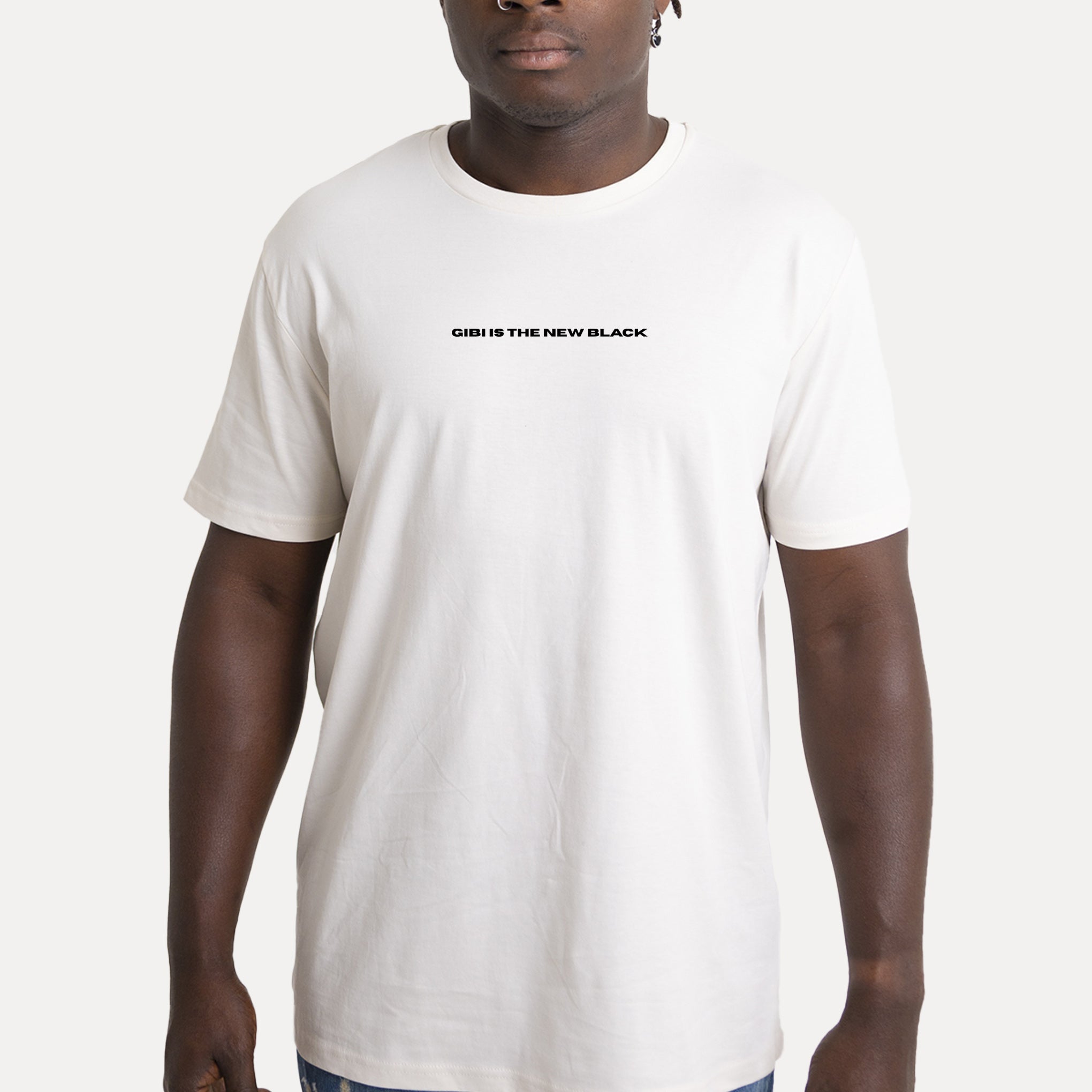 T-Shirt GIBI IS THE NEW BLACK - Gibi