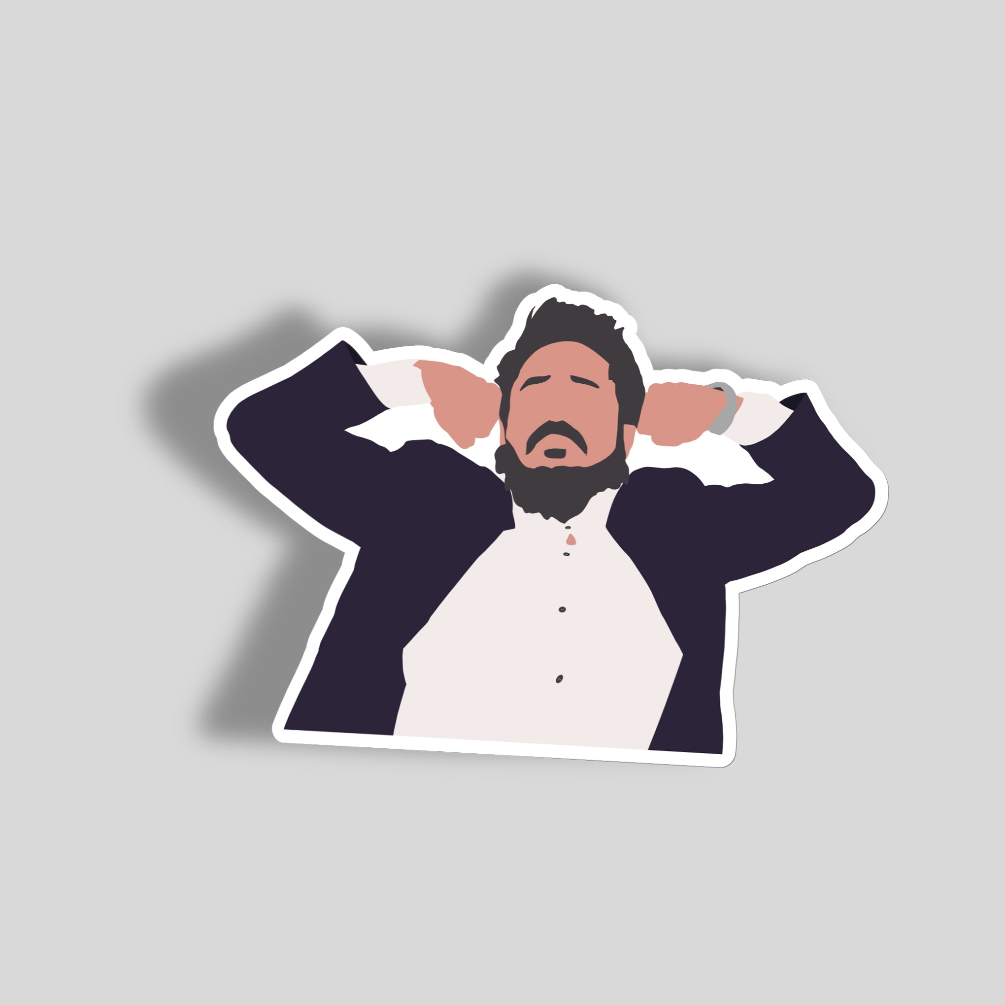Sticker PERCHÉ MI GIRANO I COGLIONI - Gibi