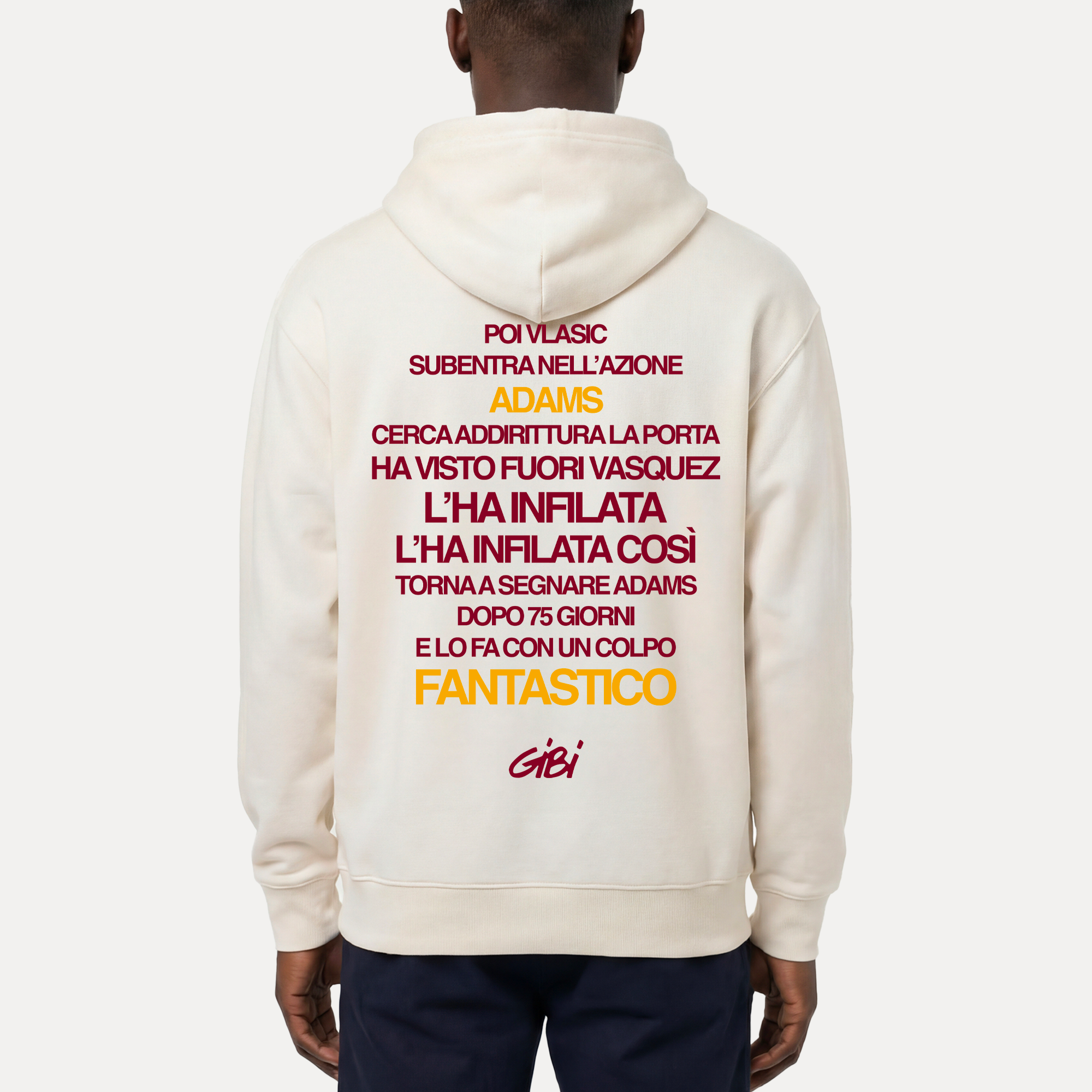 Hoodie L'HA INFILATA ADAMS - Gibi