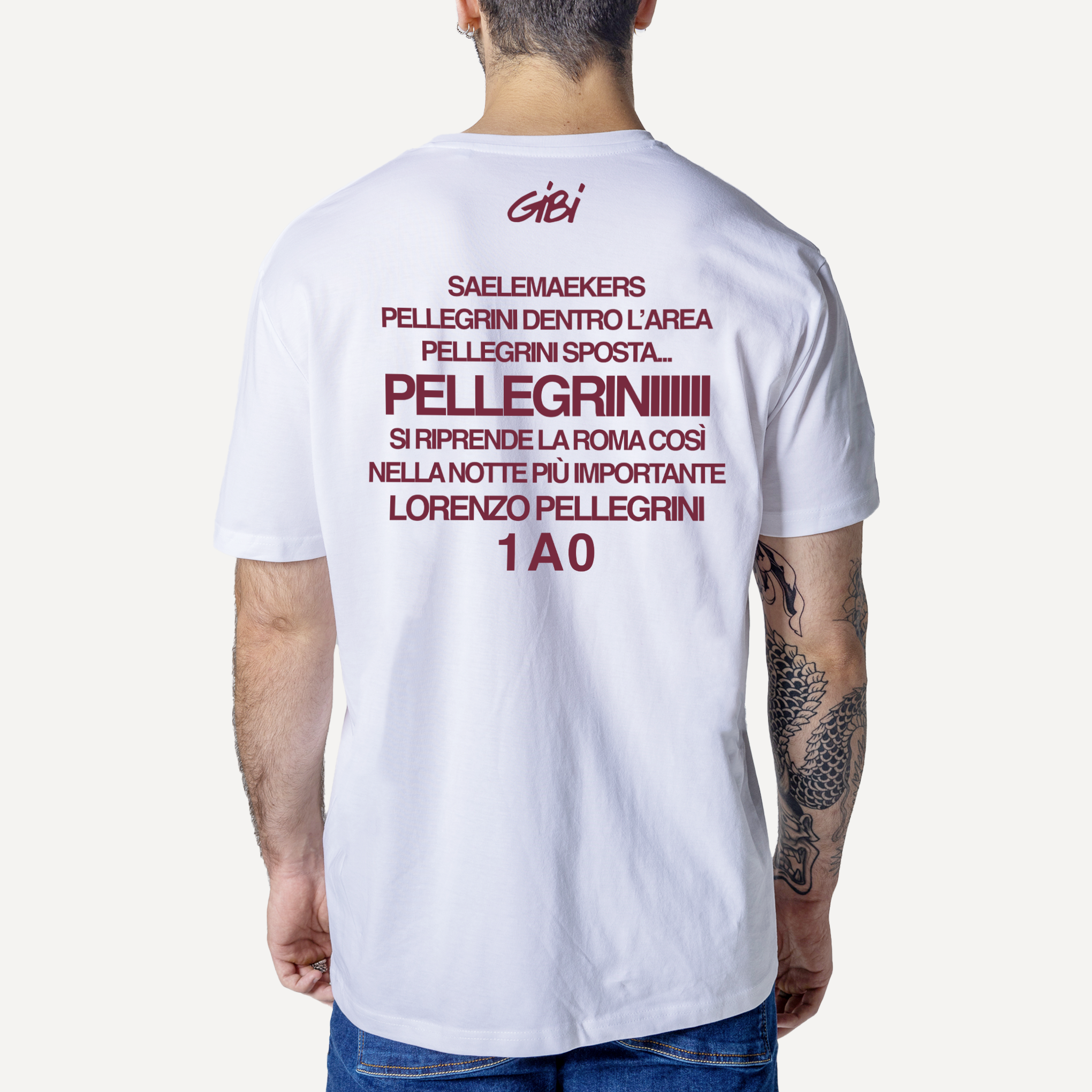T-Shirt SI RIPRENDE LA ROMA COSÌ - Gibi