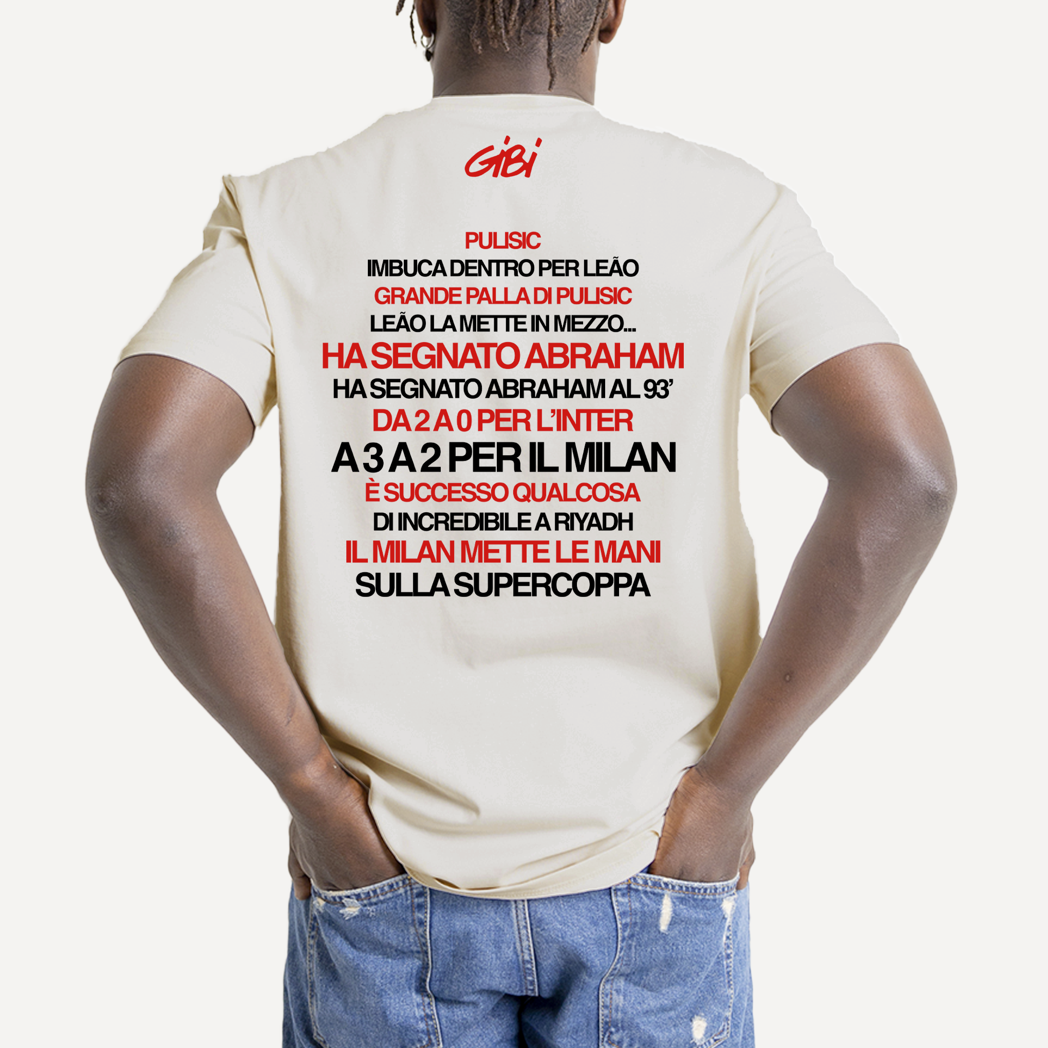 T-Shirt HA SEGNATO ABRAHAM! - Gibi