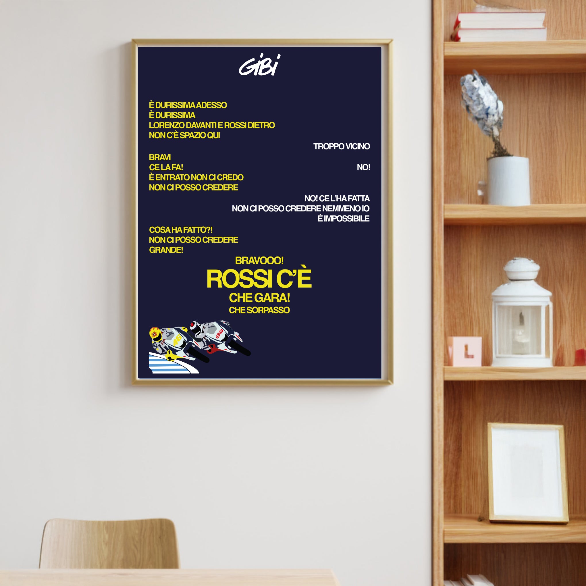 Poster ROSSI CE - Gibi