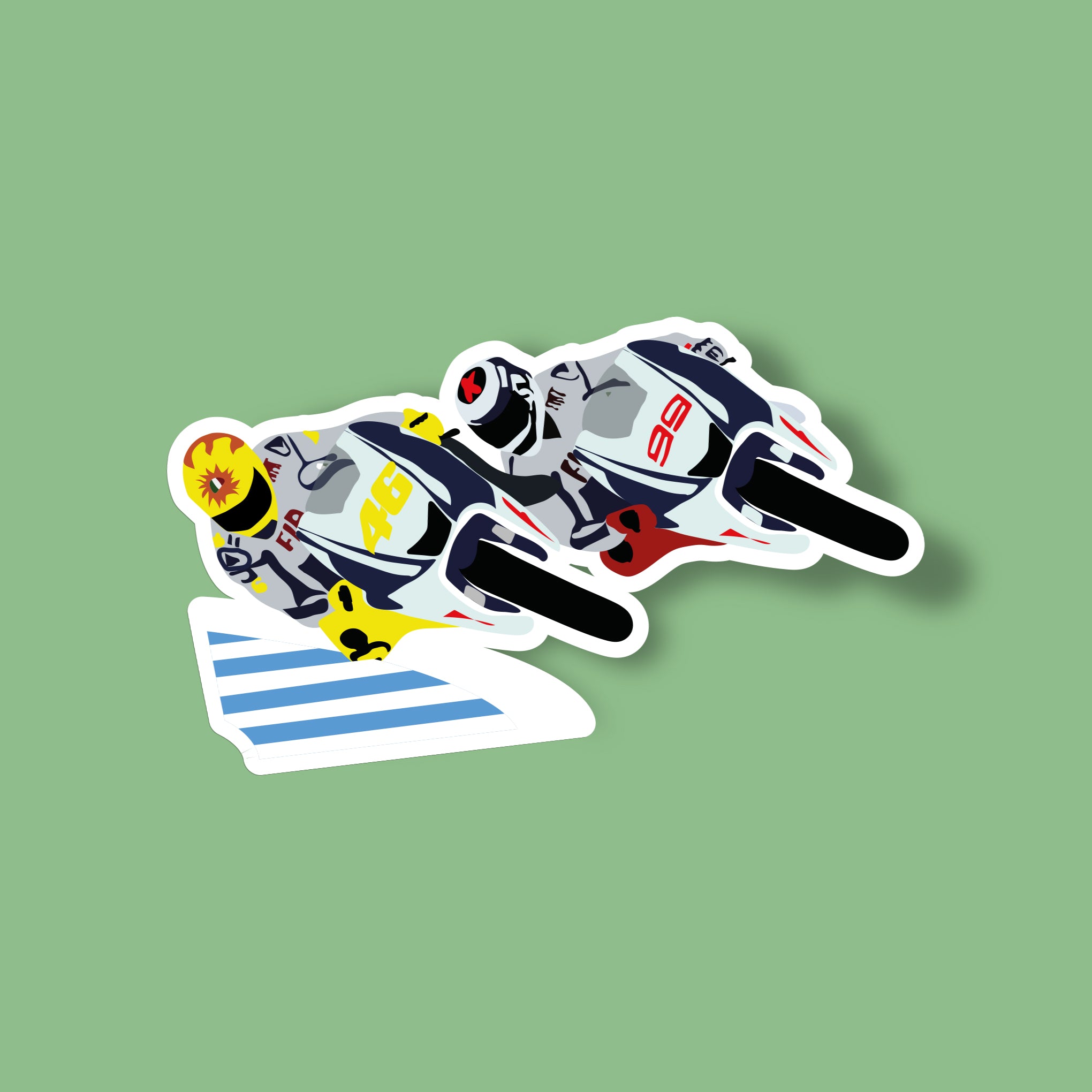 Sticker ROSSI CE