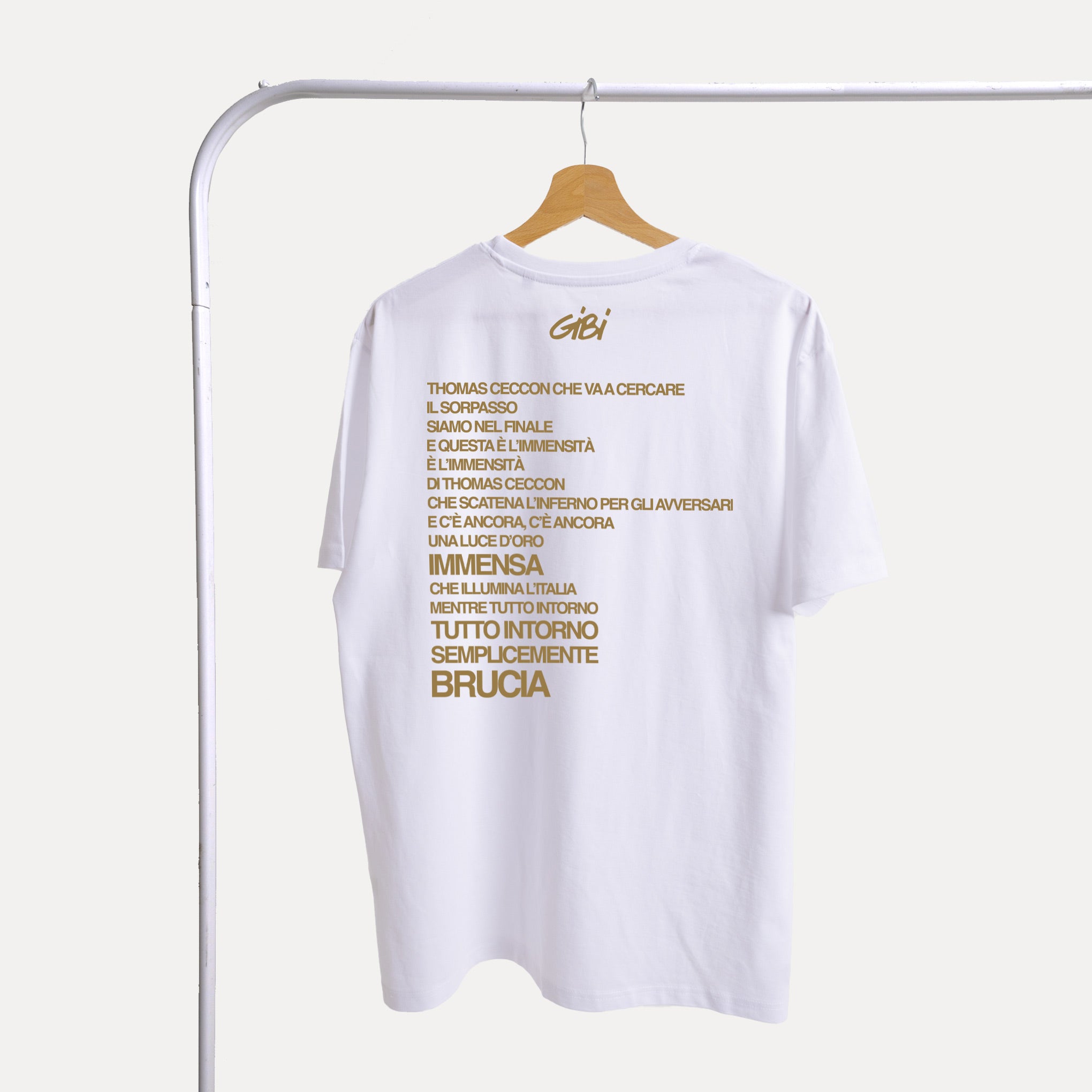 T-Shirt ORO 100mt DORSO - Gibi