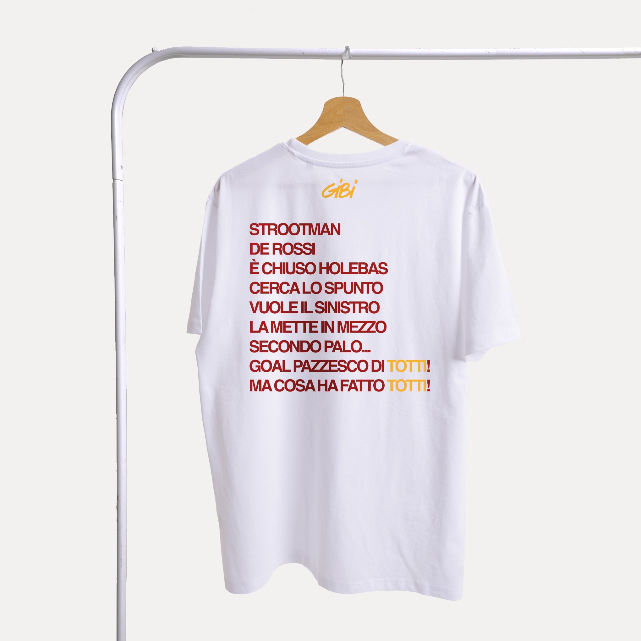 T-Shirt GOAL PAZZESCO DI TOTTI - Gibi