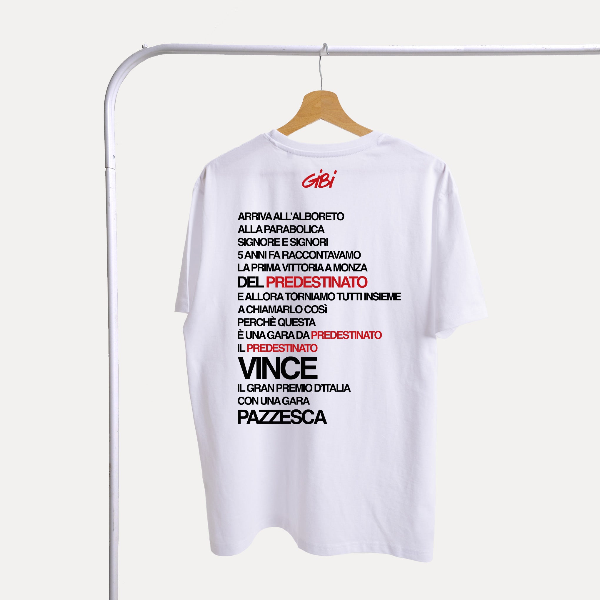 T-Shirt UNA GARA DA PREDESTINATO - Gibi