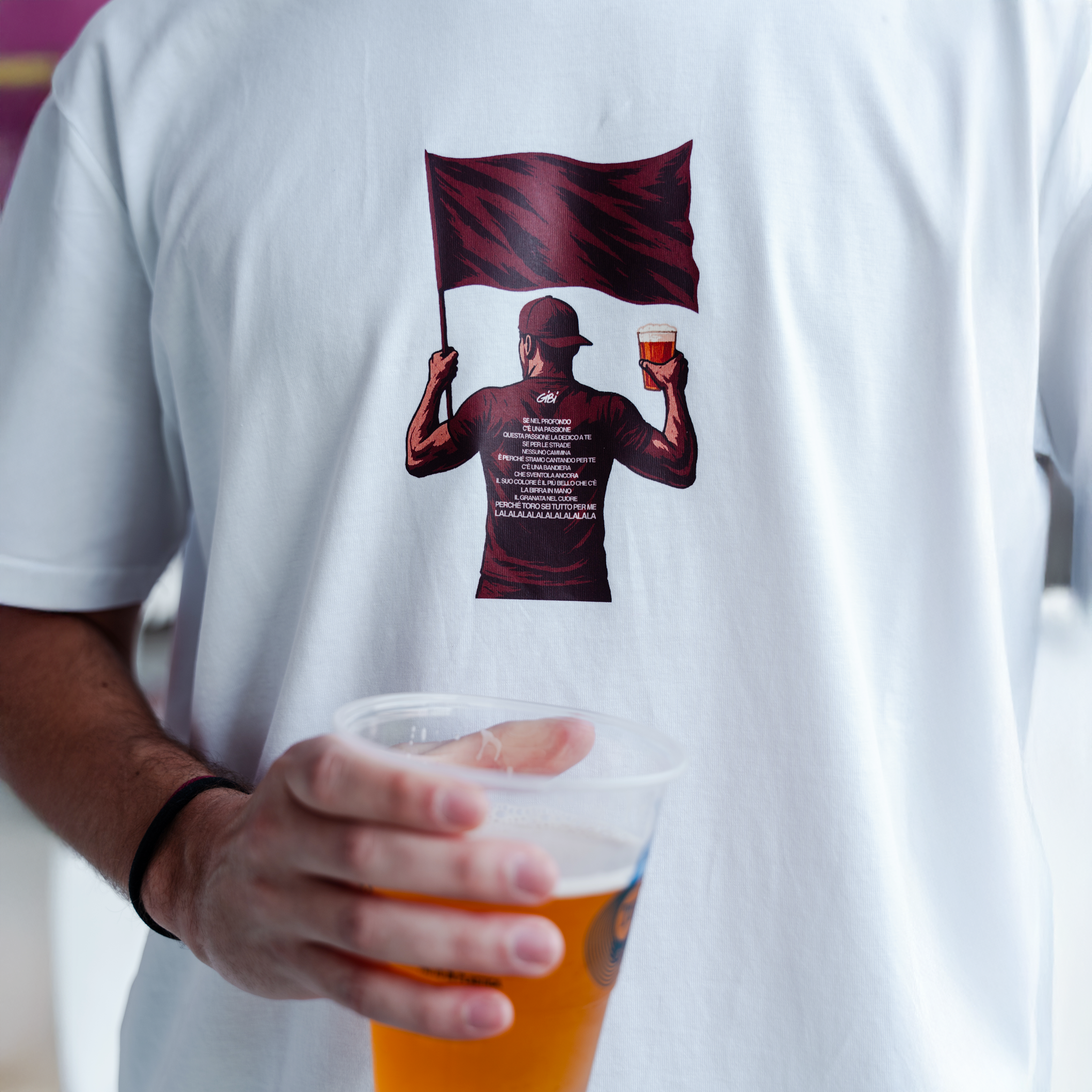 T-Shirt GRANATA NEL CUORE - Gibi