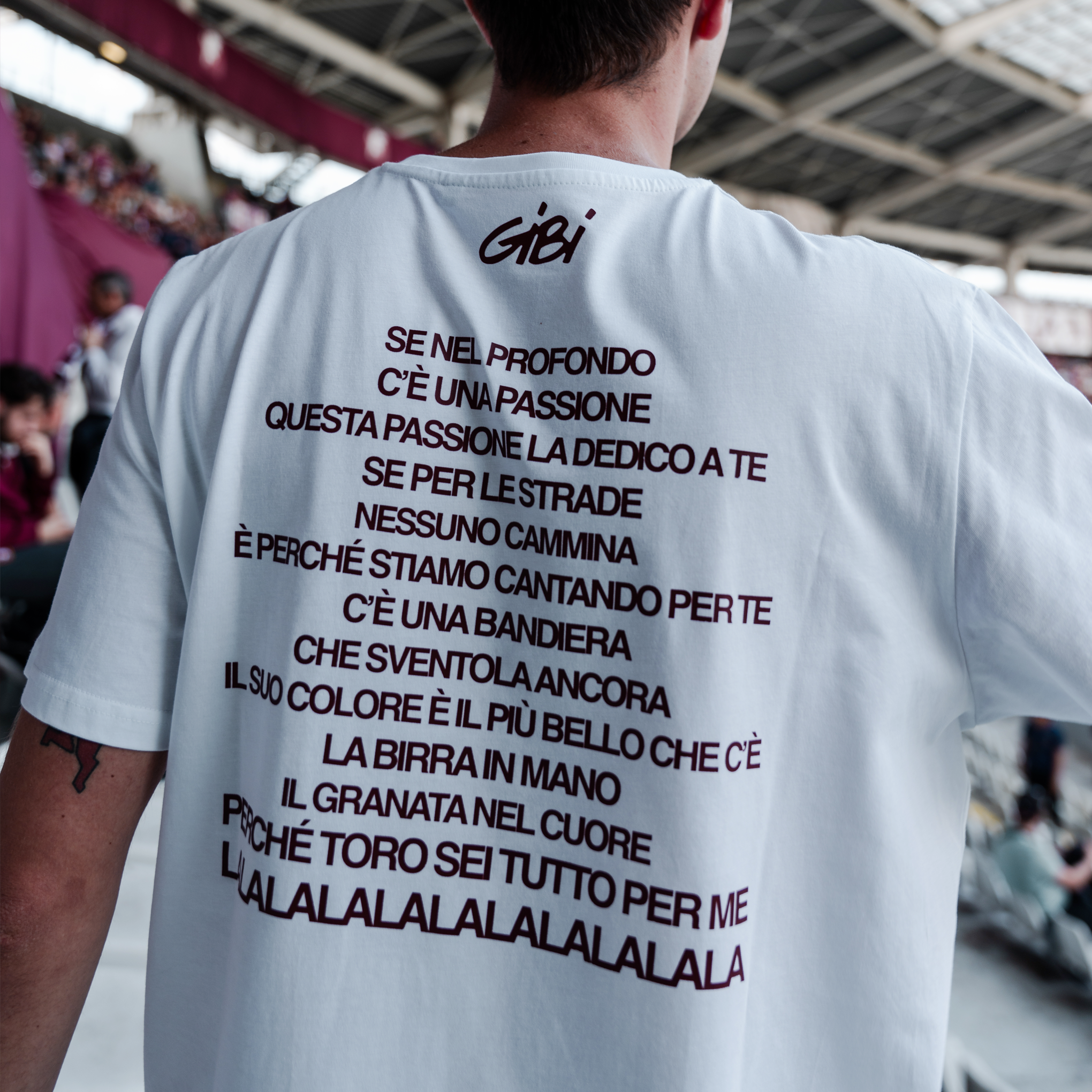 T-Shirt GRANATA NEL CUORE - Gibi