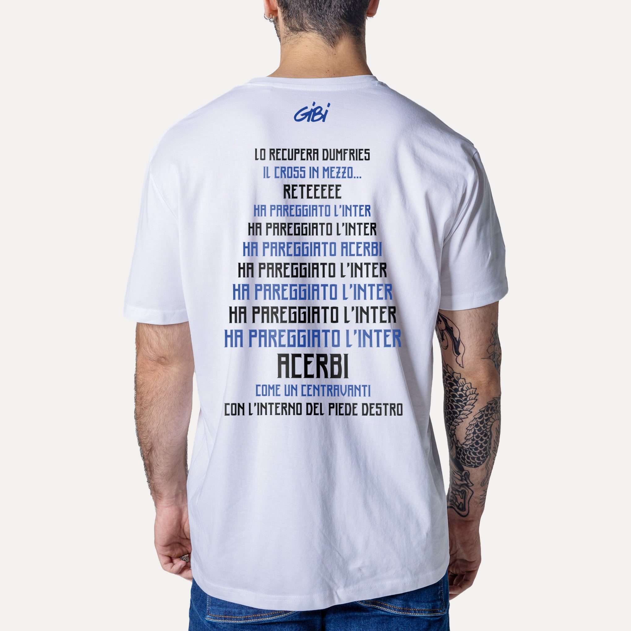 T-Shirt HA PAREGGIATO ACERBI - Gibi