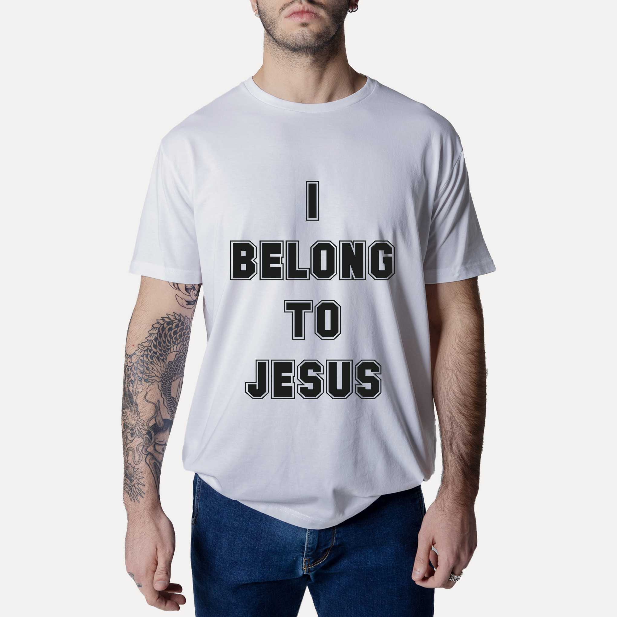 T-Shirt I BELONG TO JESUS - Gibi
