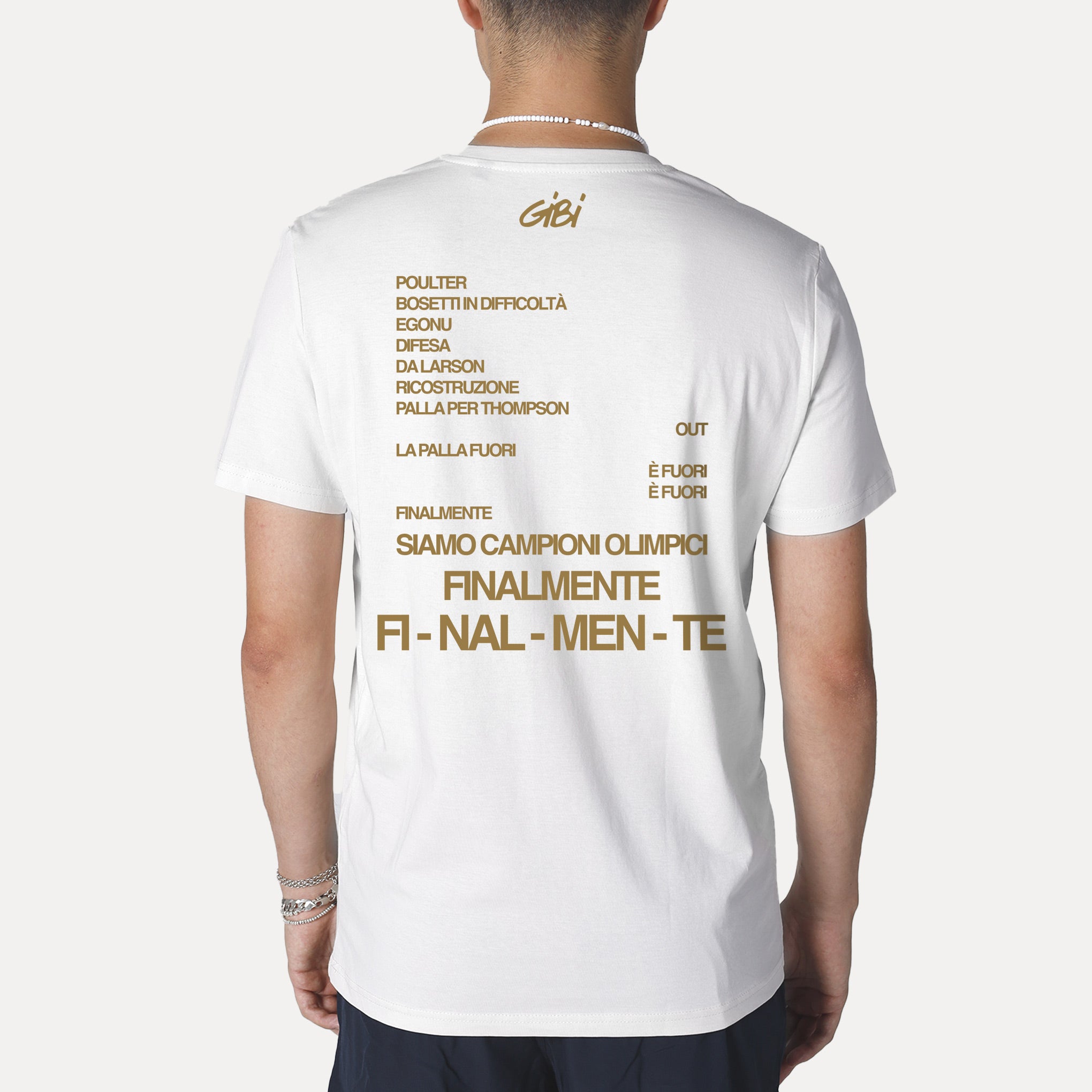 T-Shirt ORO PALLAVOLO - Gibi