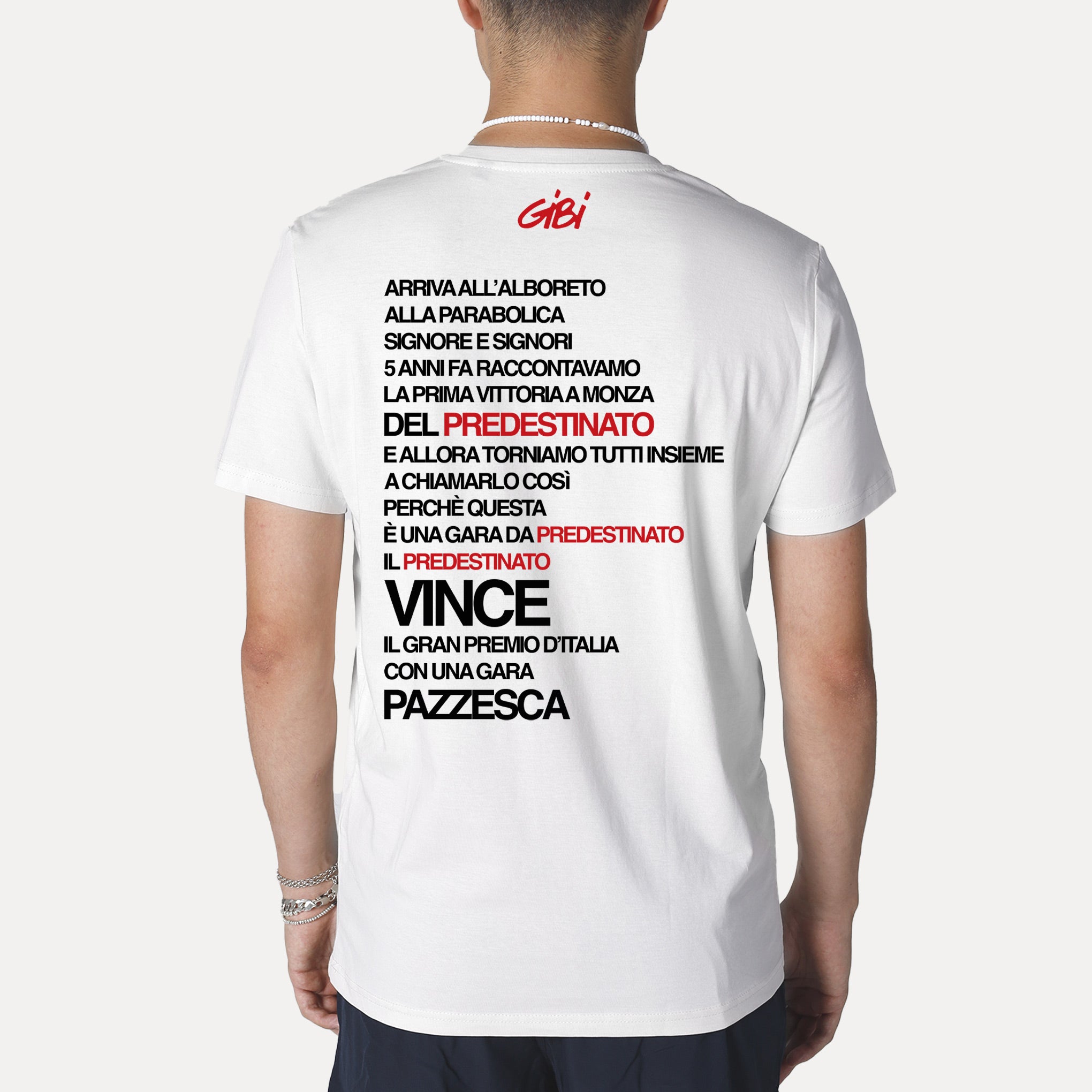T-Shirt UNA GARA DA PREDESTINATO - Gibi