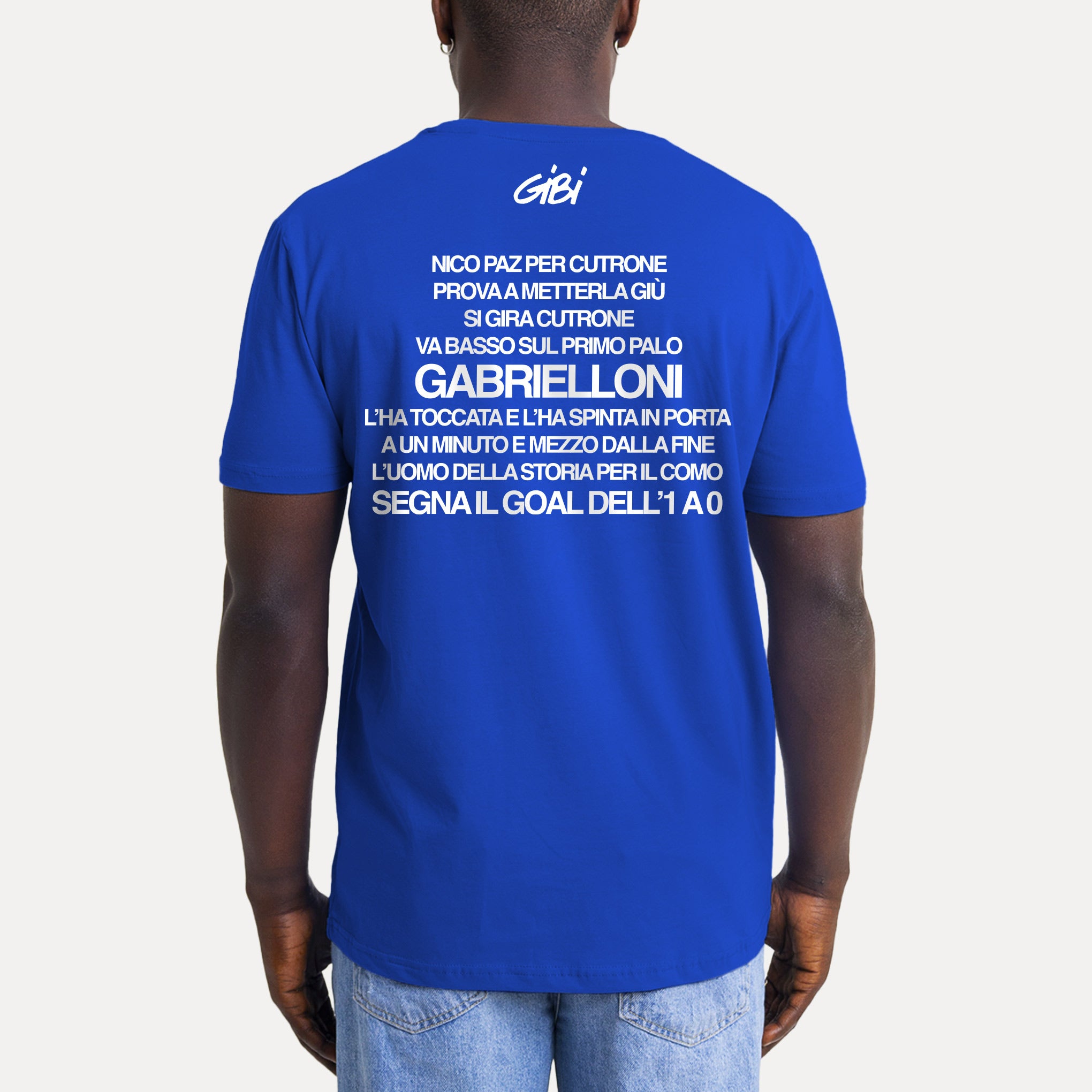 T-shirt GABRIELLONI POUR L'HISTOIRE