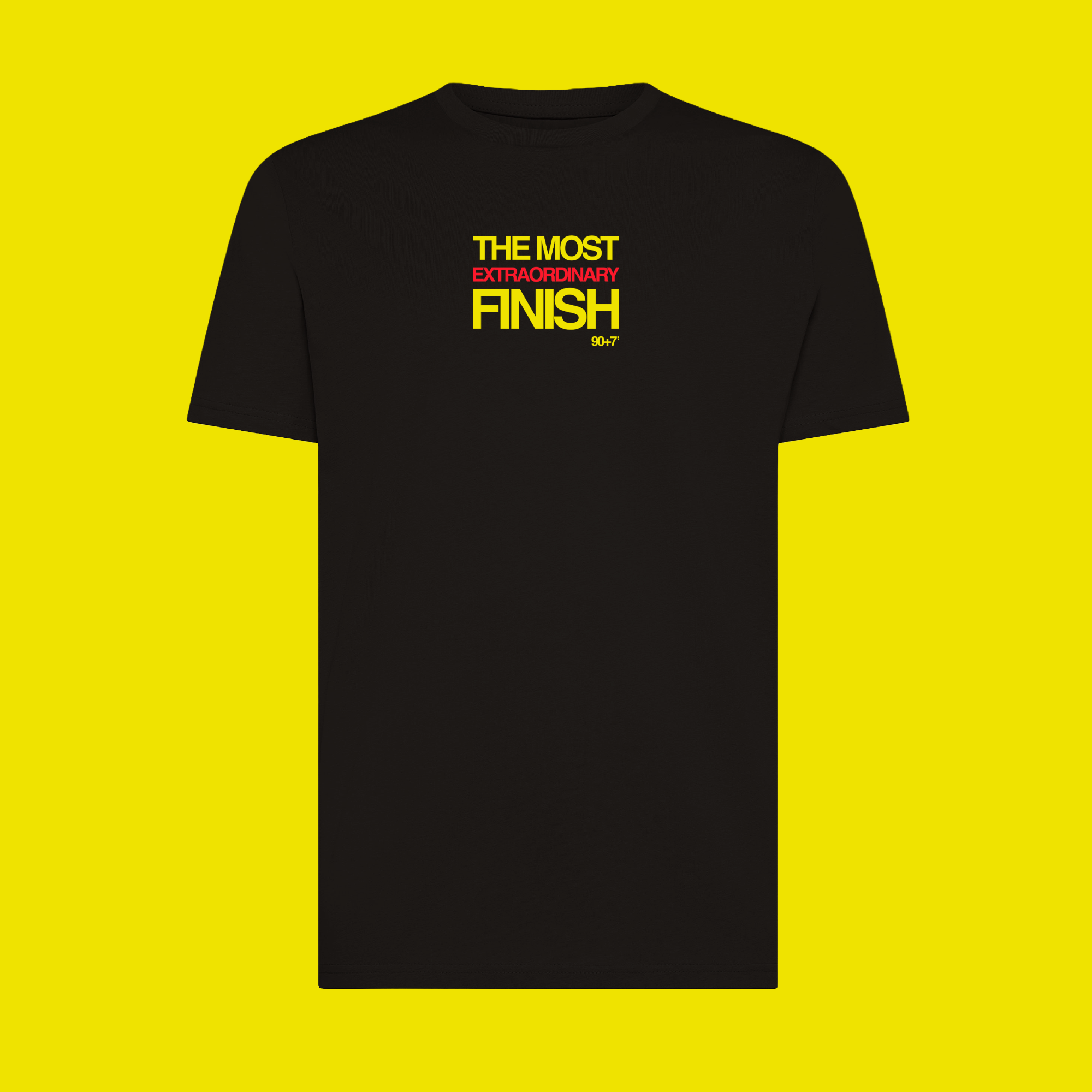T-Shirt THE MOST EXTRAORDINARY FINISH - Gibi