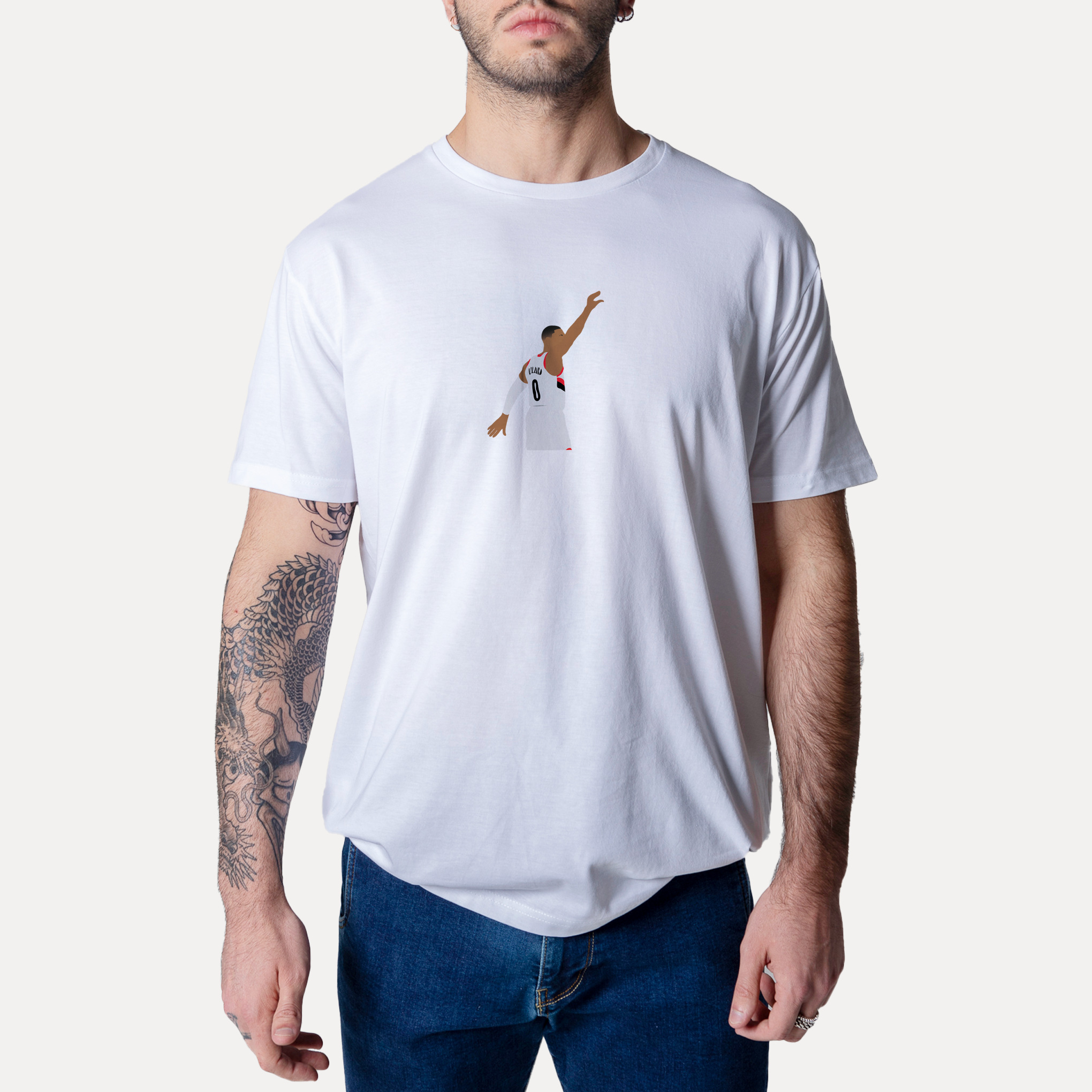 T-Shirt LONG RANGE THREE - Gibi
