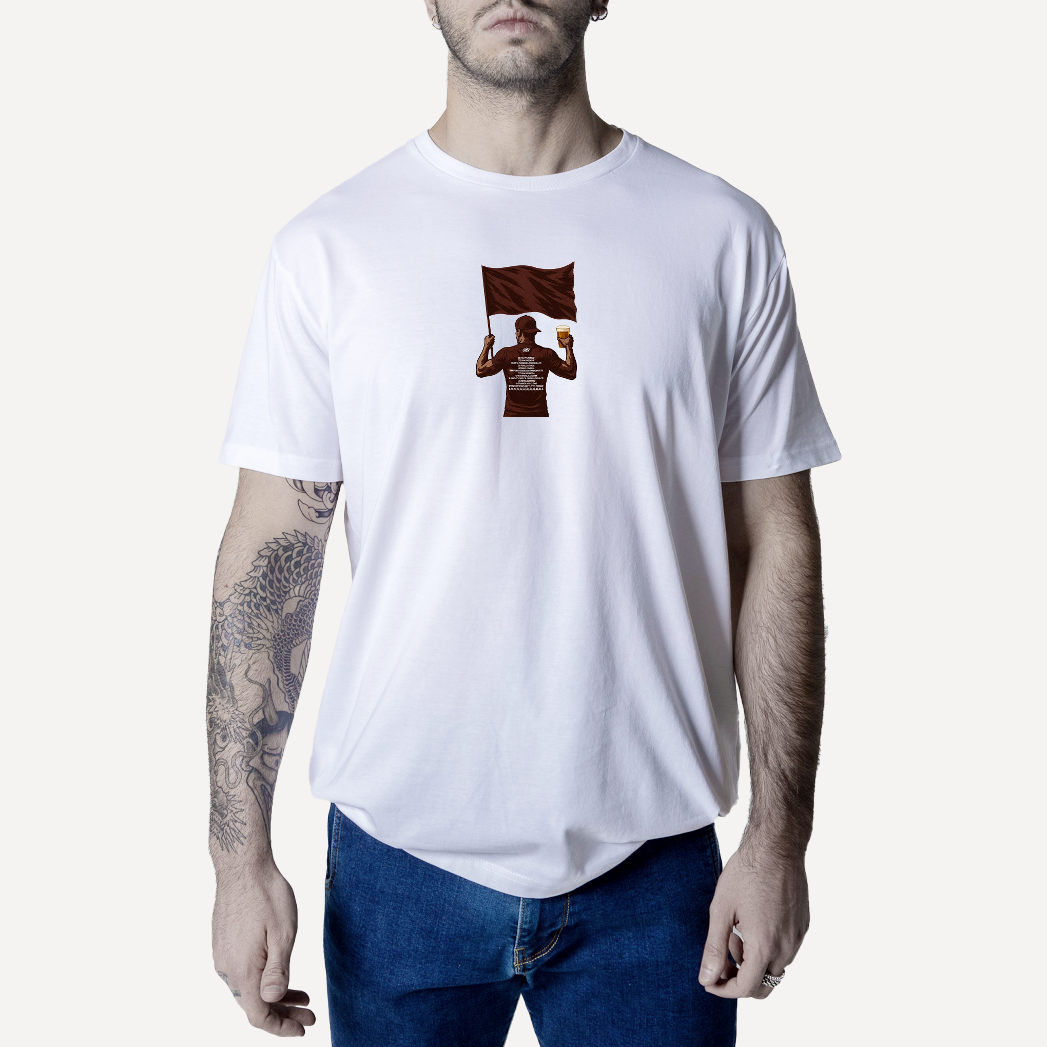 T-Shirt GRANATA NEL CUORE - Gibi