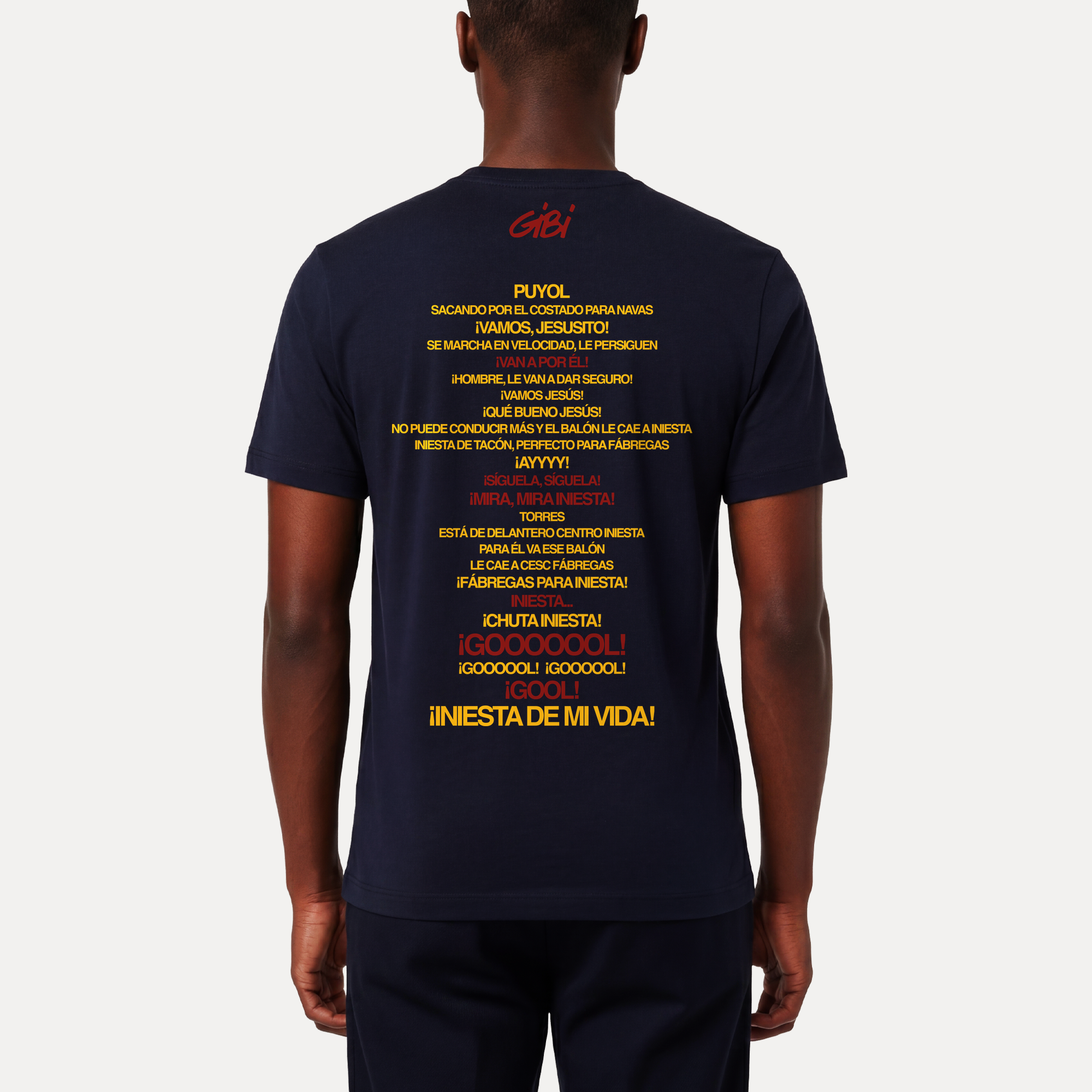 T-shirt INIESTA DE MI VIDA
