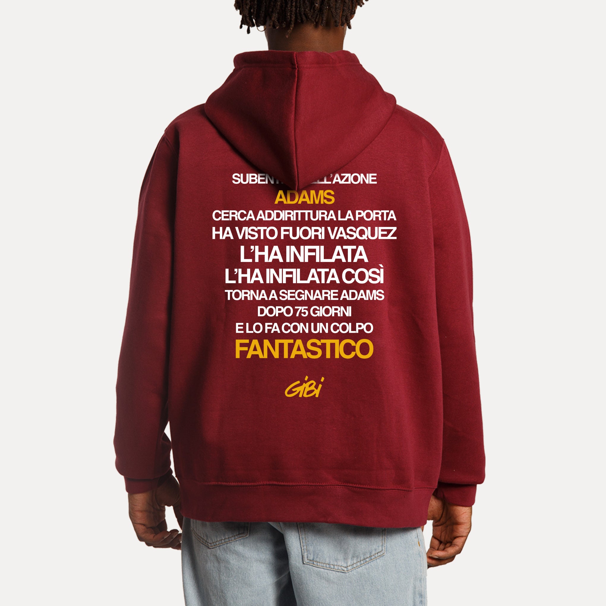 Hoodie L'HA INFILATA ADAMS - Gibi