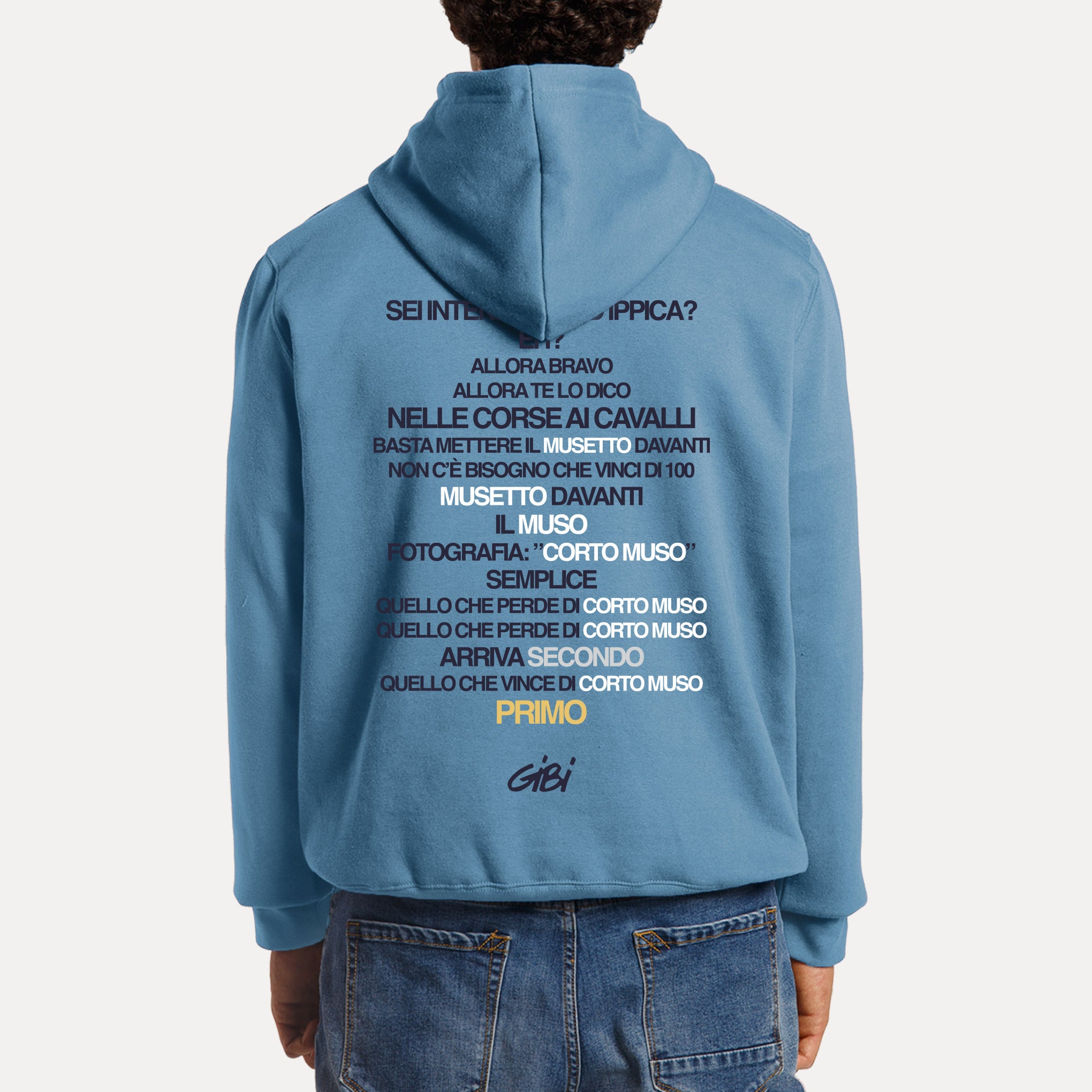 Hoodie CORTO MUSO - Gibi