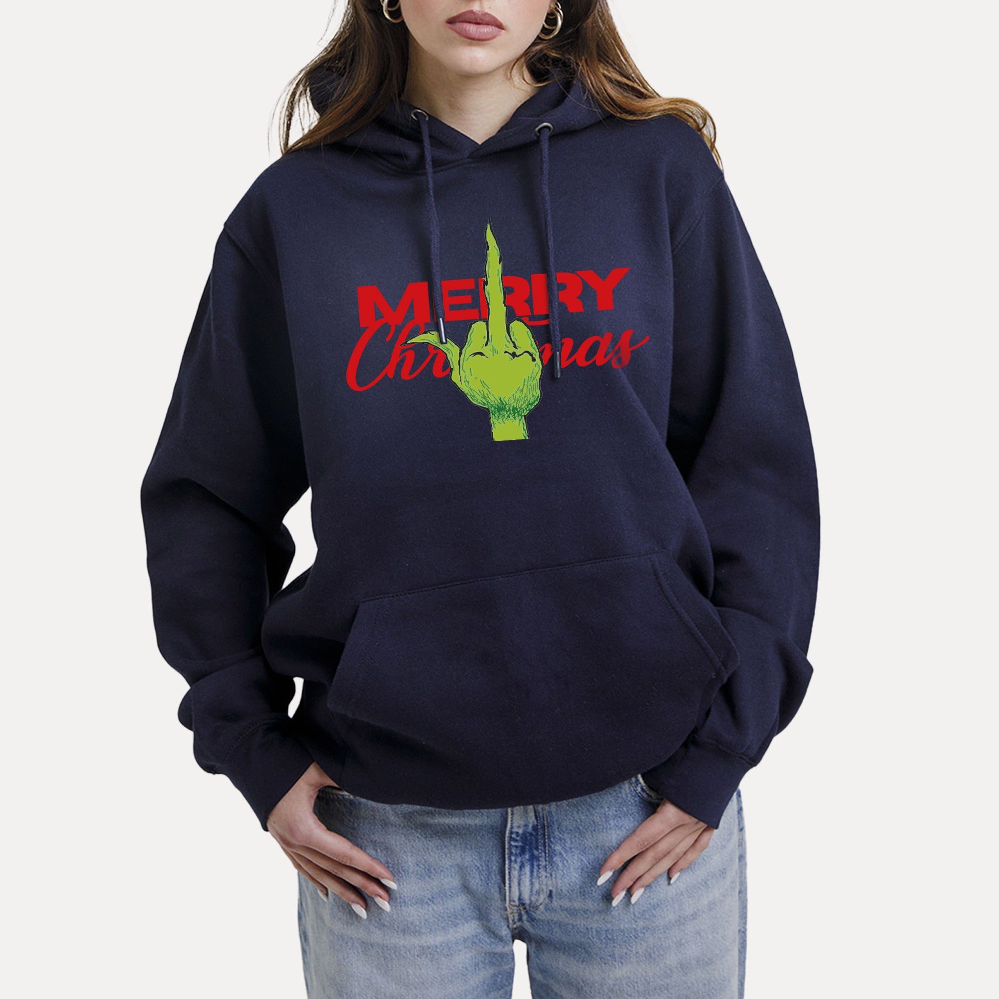 Hoodie MERRY CHRISTMAS Grinch - Gibi