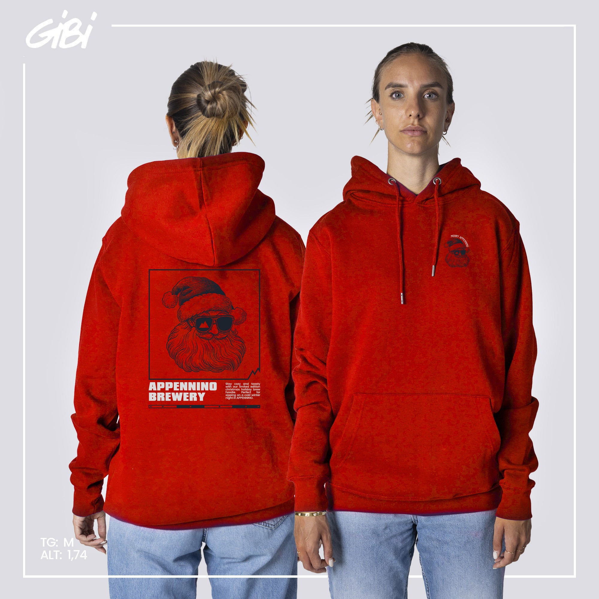 Hoodie Merry Appennino - Gibi