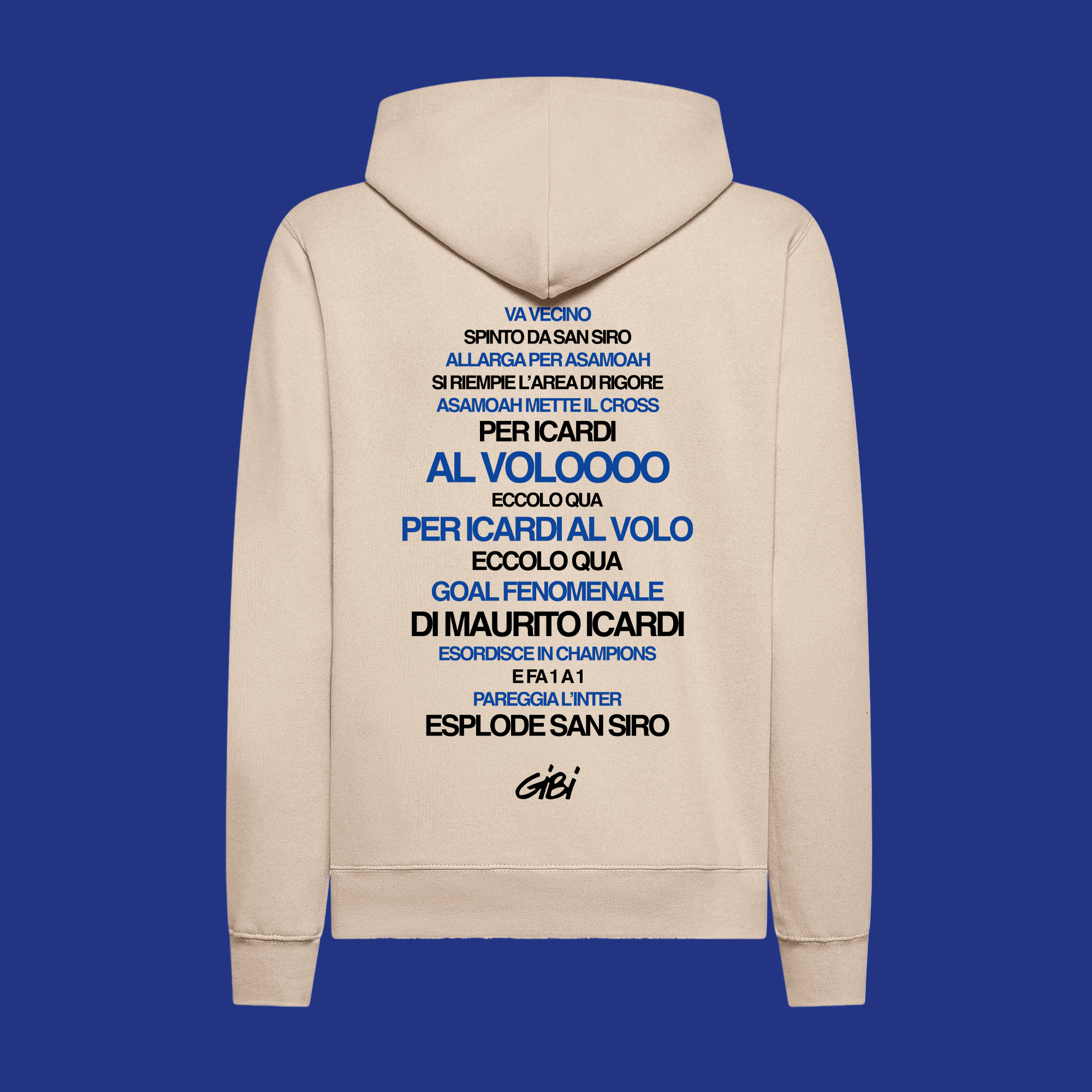 Hoodie ICARDI AL VOLO
