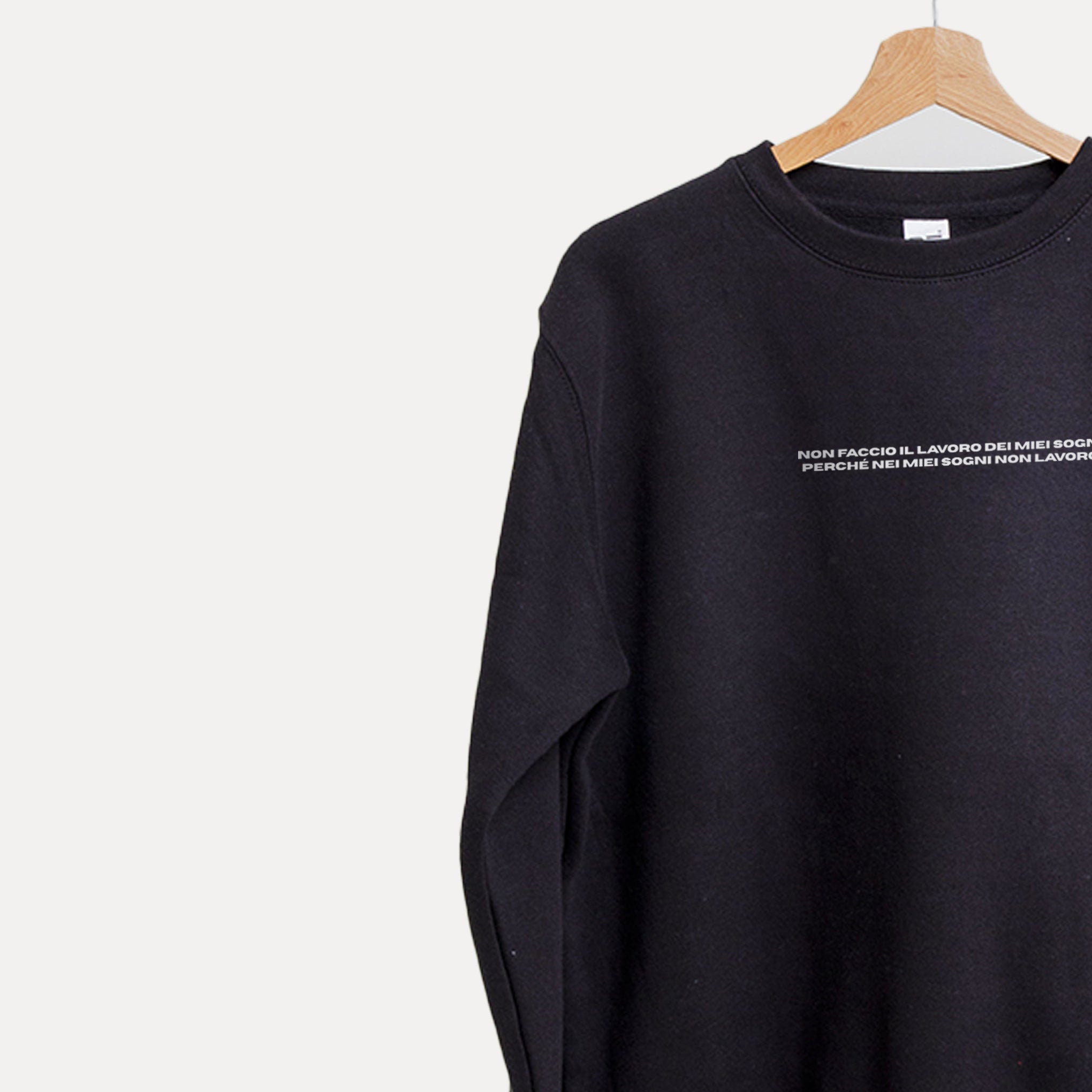 Crewneck IL LAVORO DEI MIEI SOGNI - Gibi