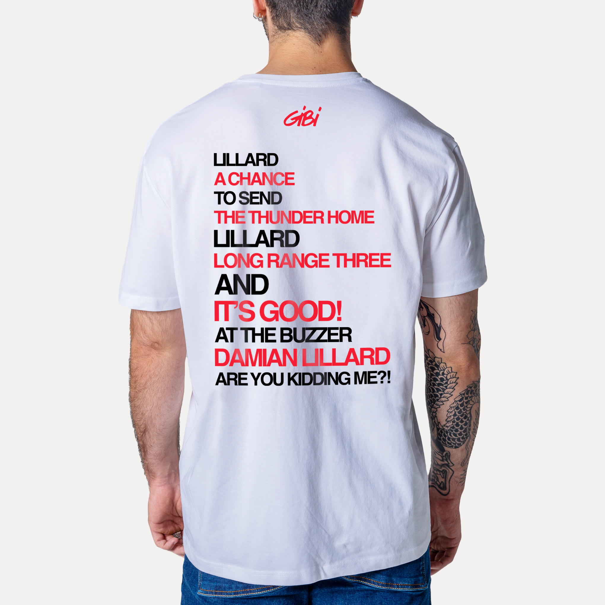 T-Shirt LONG RANGE THREE - Gibi