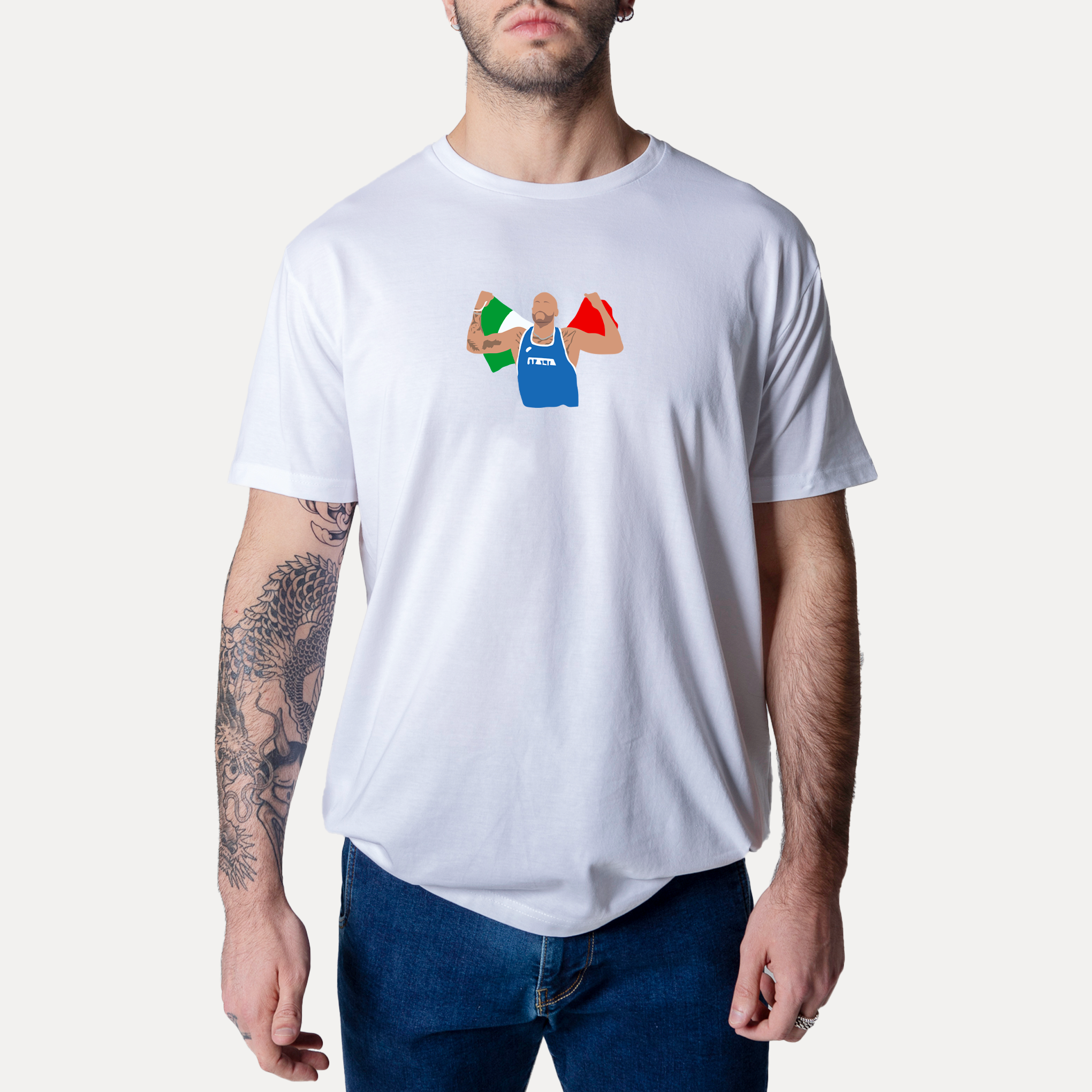 T-Shirt MARCELLO, SEI CAMPIONE OLIMPICO - Gibi
