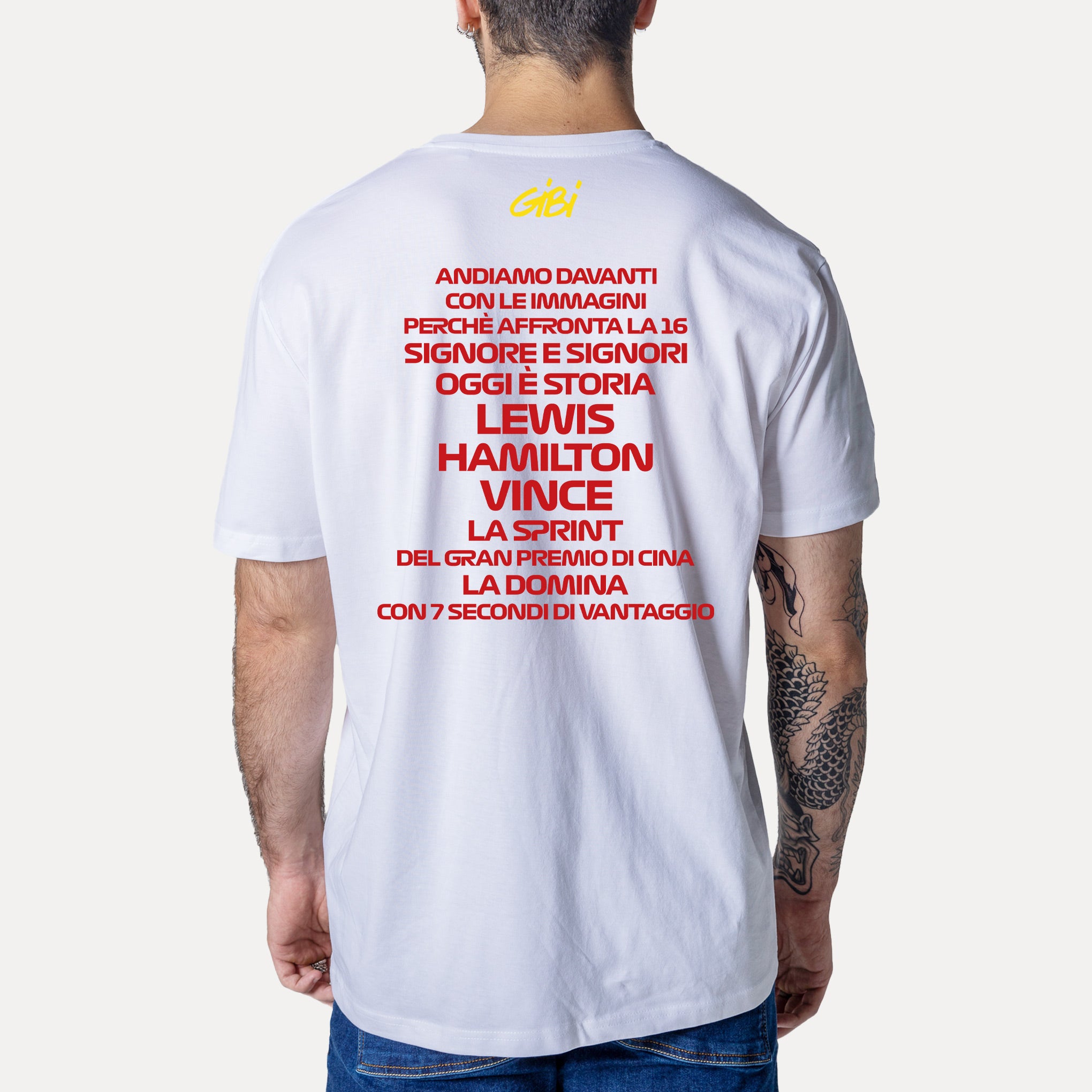 T-Shirt LA SPRINT DI LEWIS - Gibi