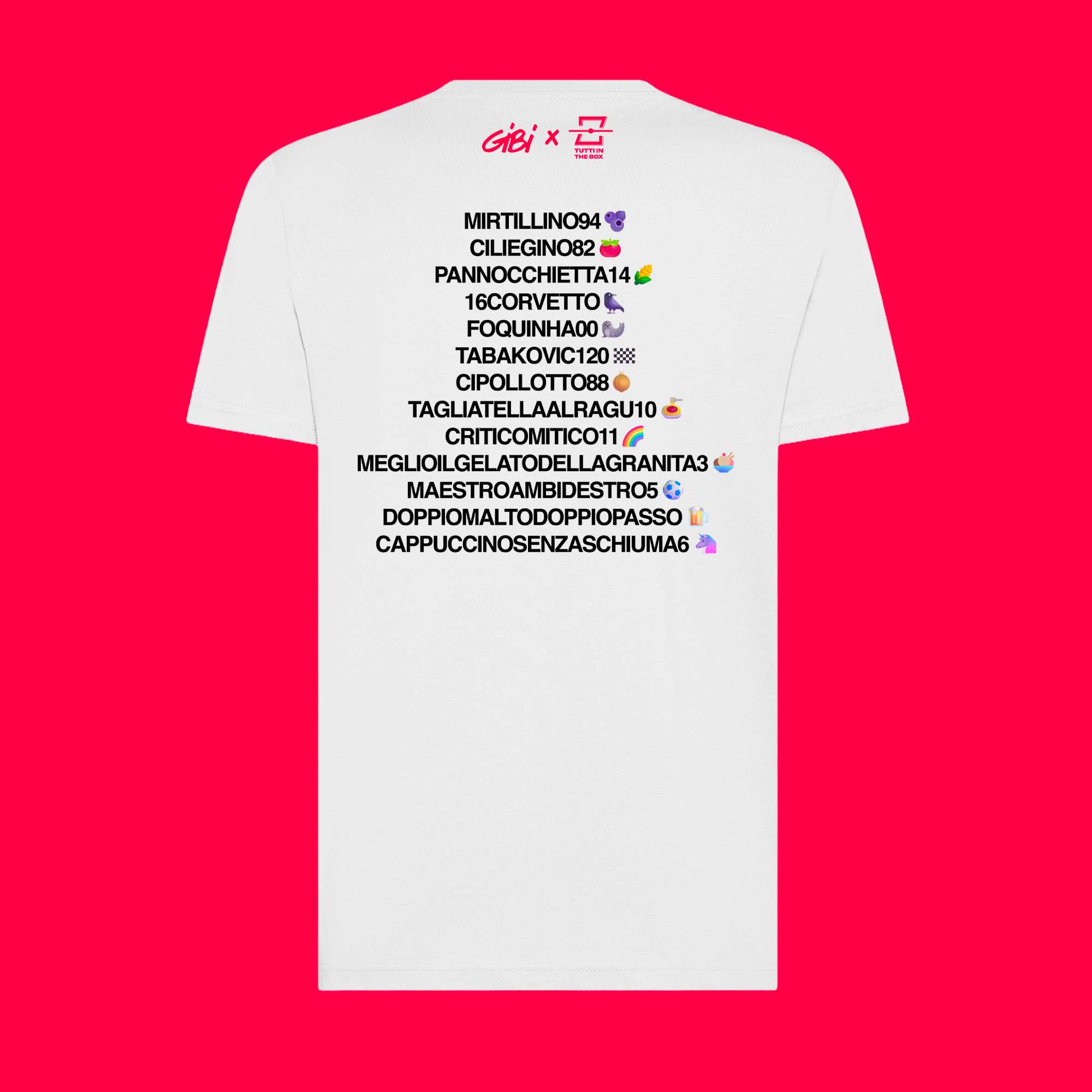 T-shirt 6 TACCHETTI - TITB