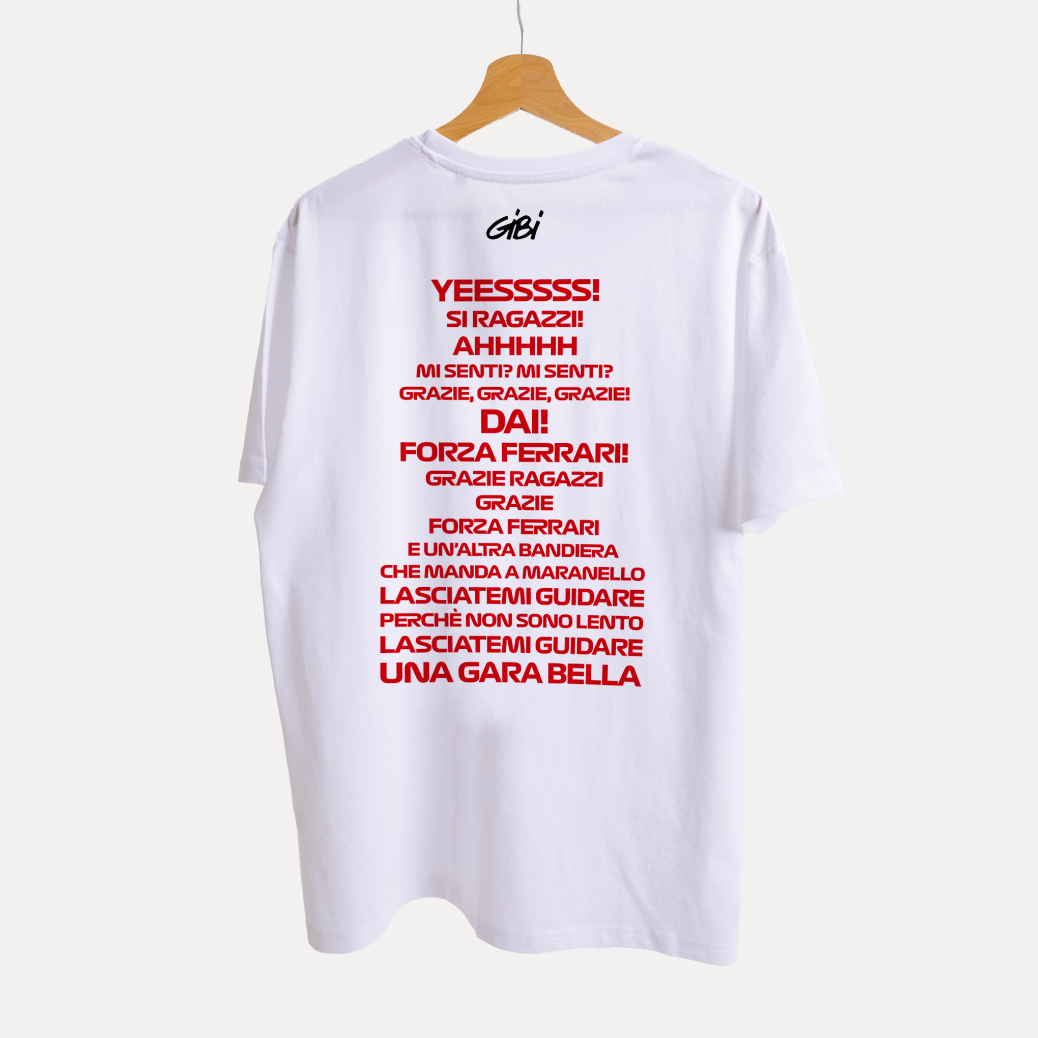 T-Shirt LASCIATEMI GUIDARE - Gibi