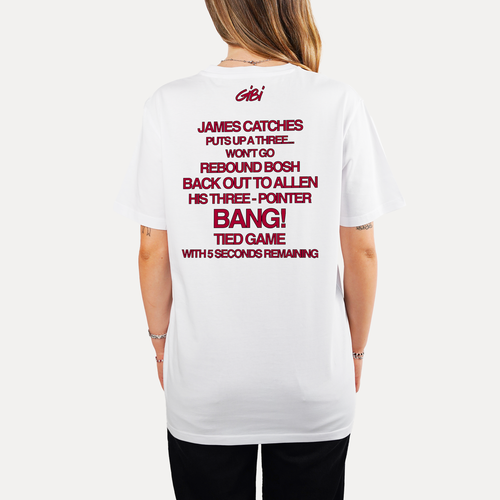 T-shirt BACK OUT TO ALLEN - Gibi