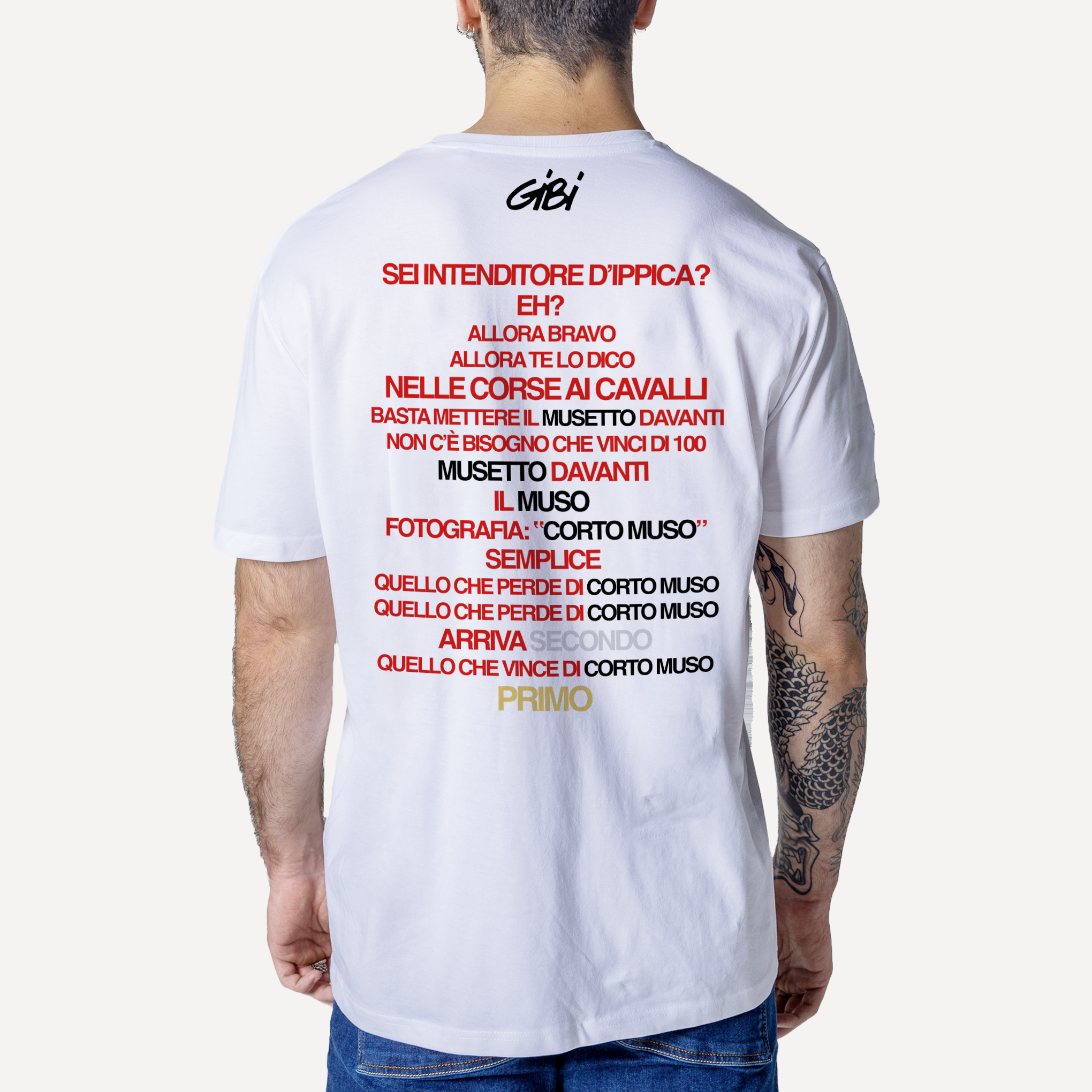 T-shirt CORTO MUSO - Gibi