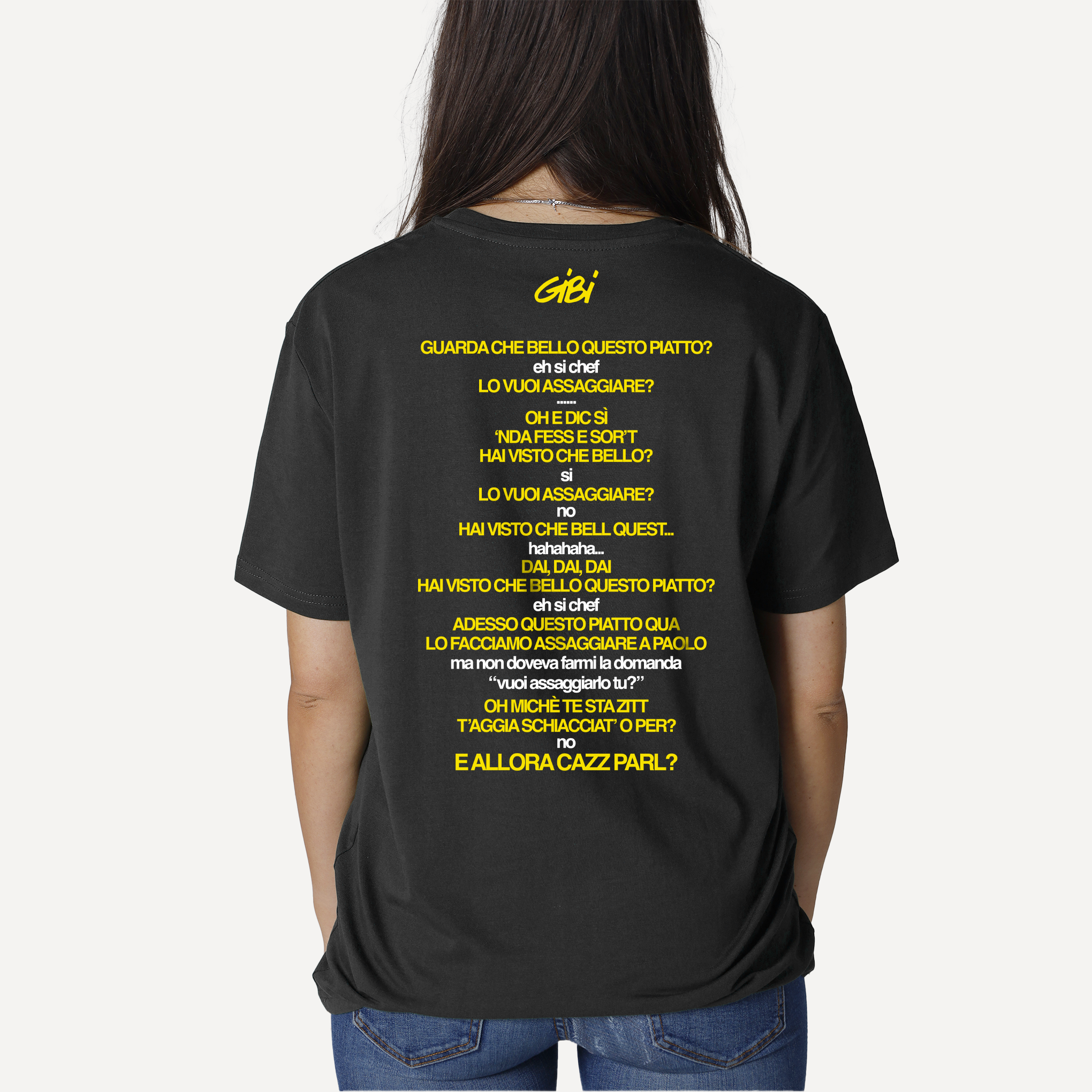 T-Shirt OH E DIC SI... - Gibi