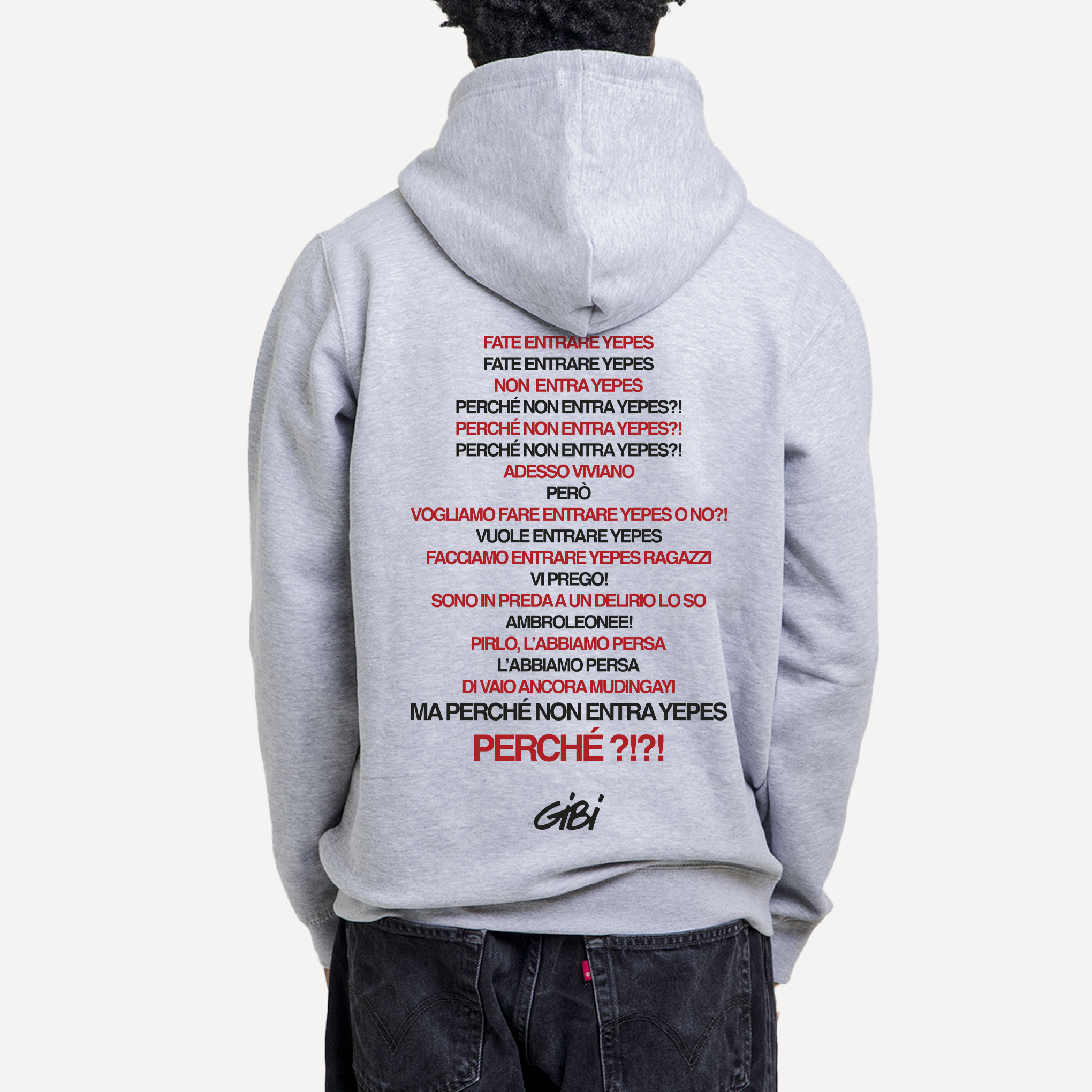 Hoodie FATE ENTRARE YEPES - Gibi