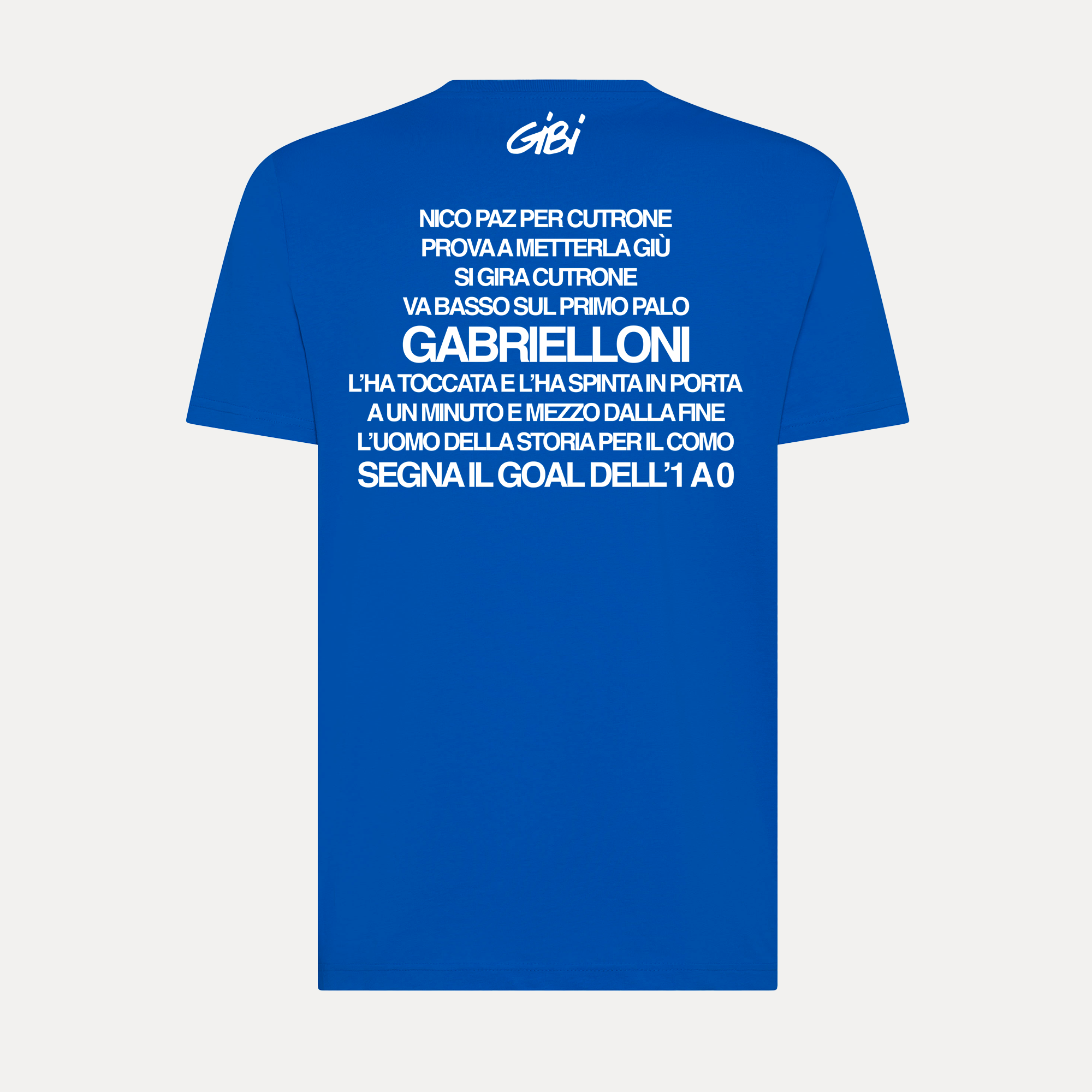 T-shirt GABRIELLONI POUR L'HISTOIRE