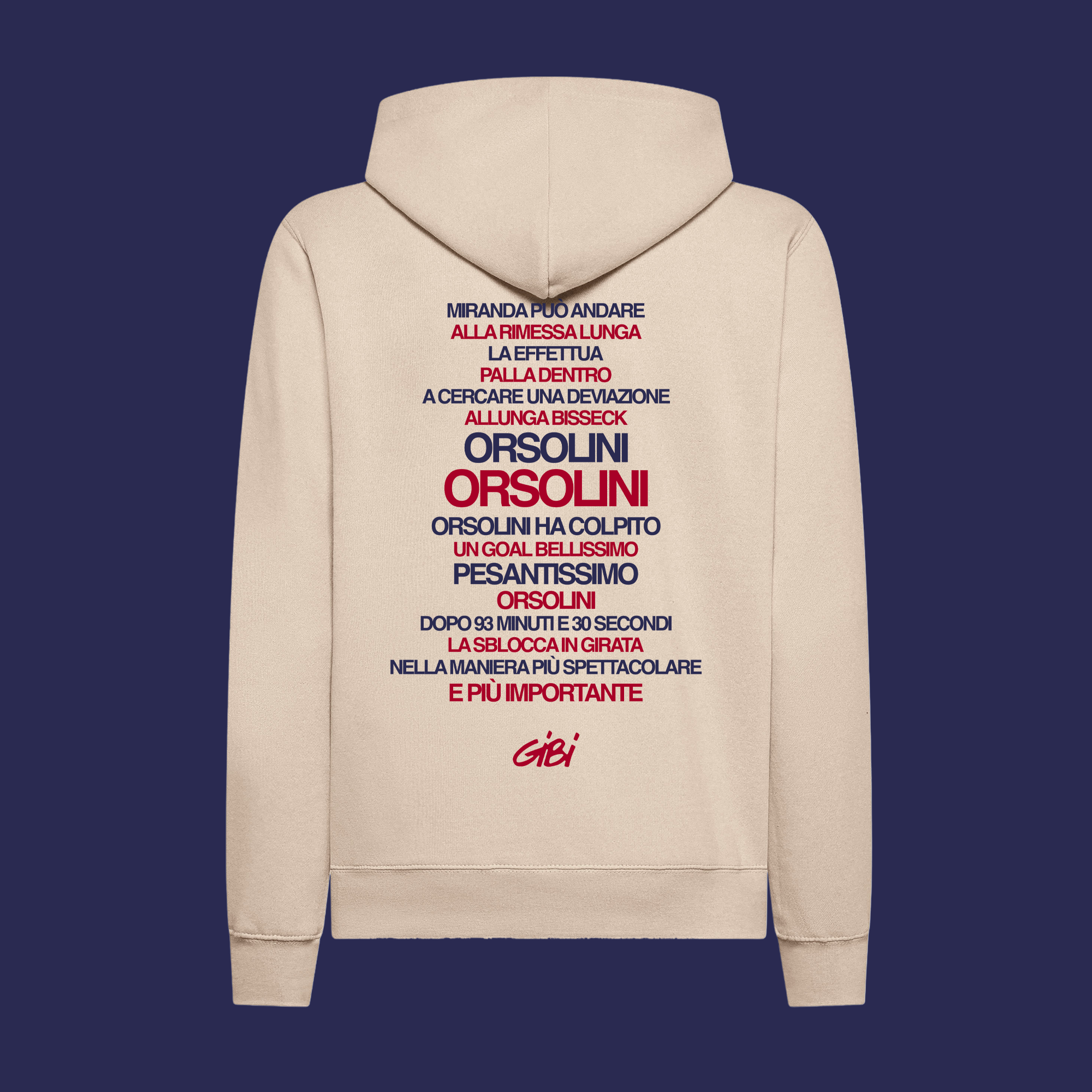 Hoodie ORSONALDO - Gibi