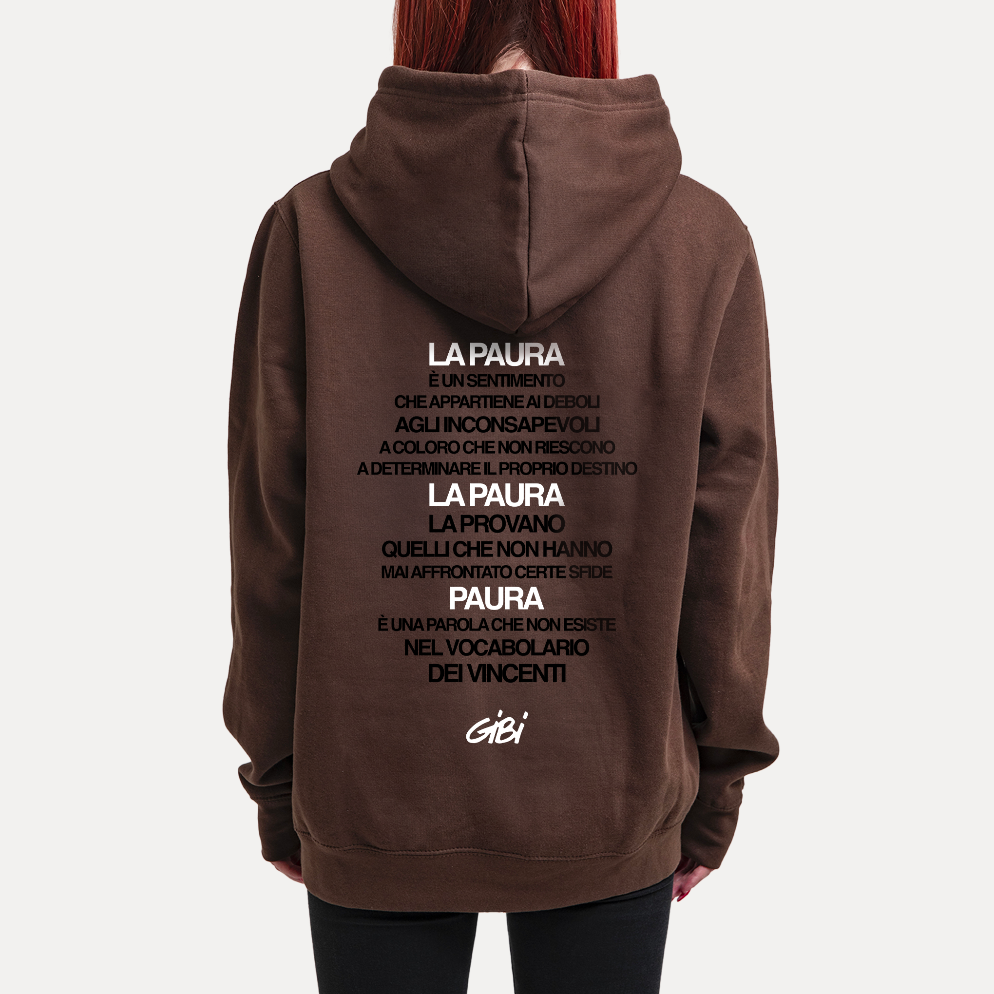Hoodie PAURA - Gibi